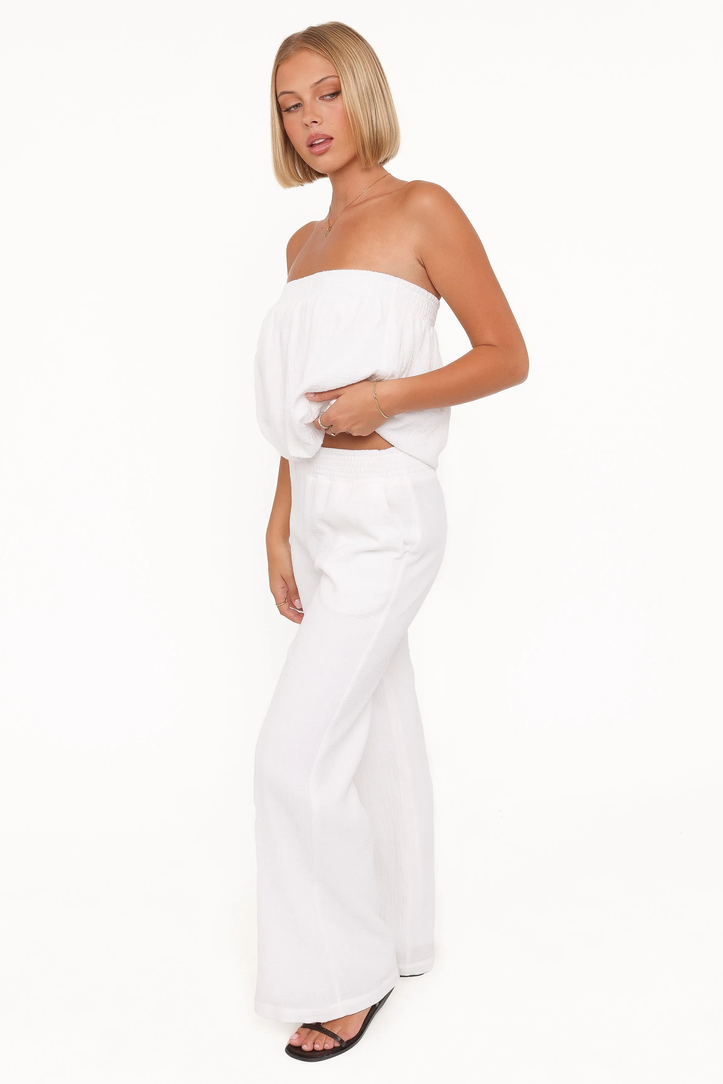 Olivia Pant Set - White sold by Petal & Pup product image thumbnail 3