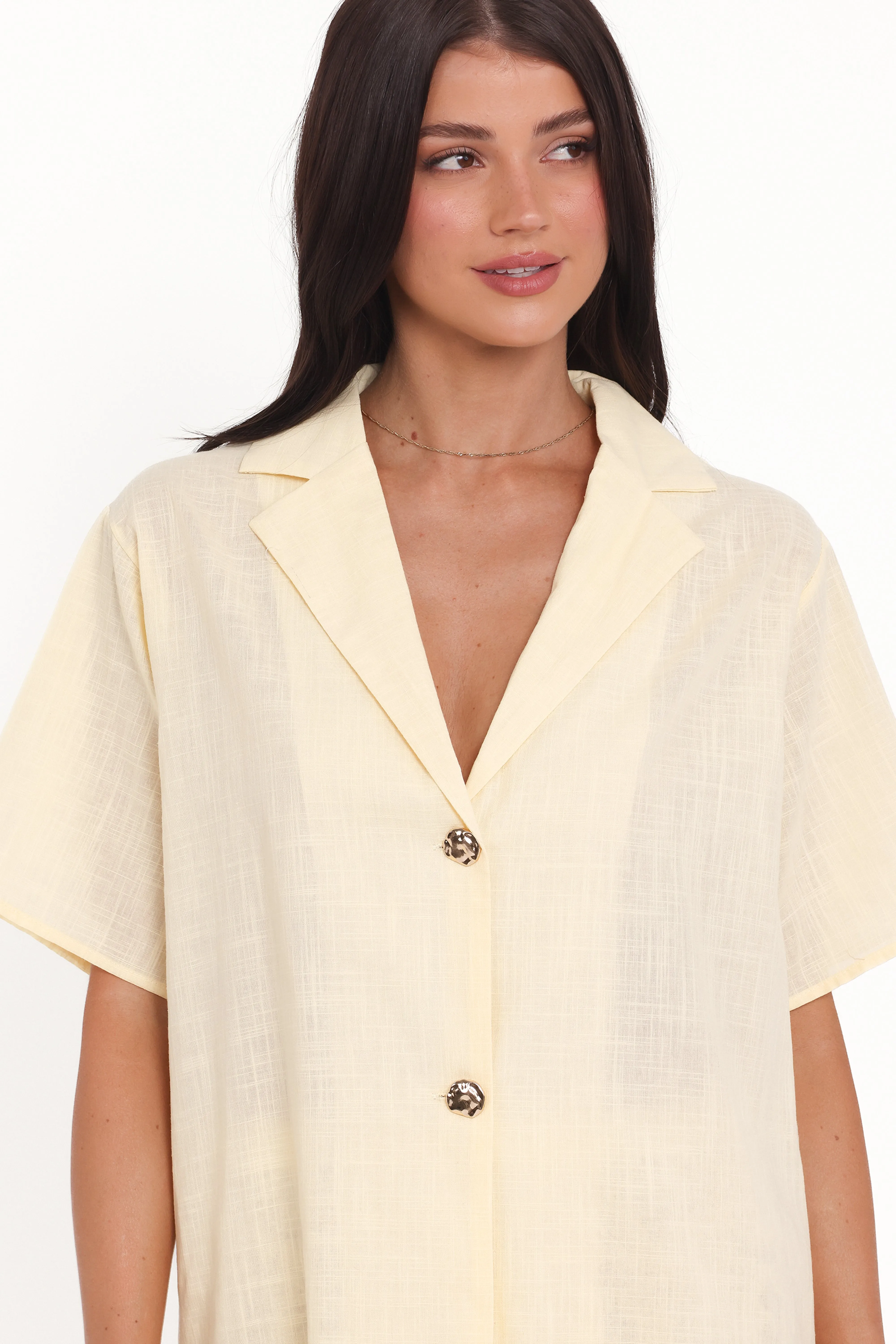 Mindy Lace Pant Set - Yellow sold by Petal & Pup product image thumbnail 2