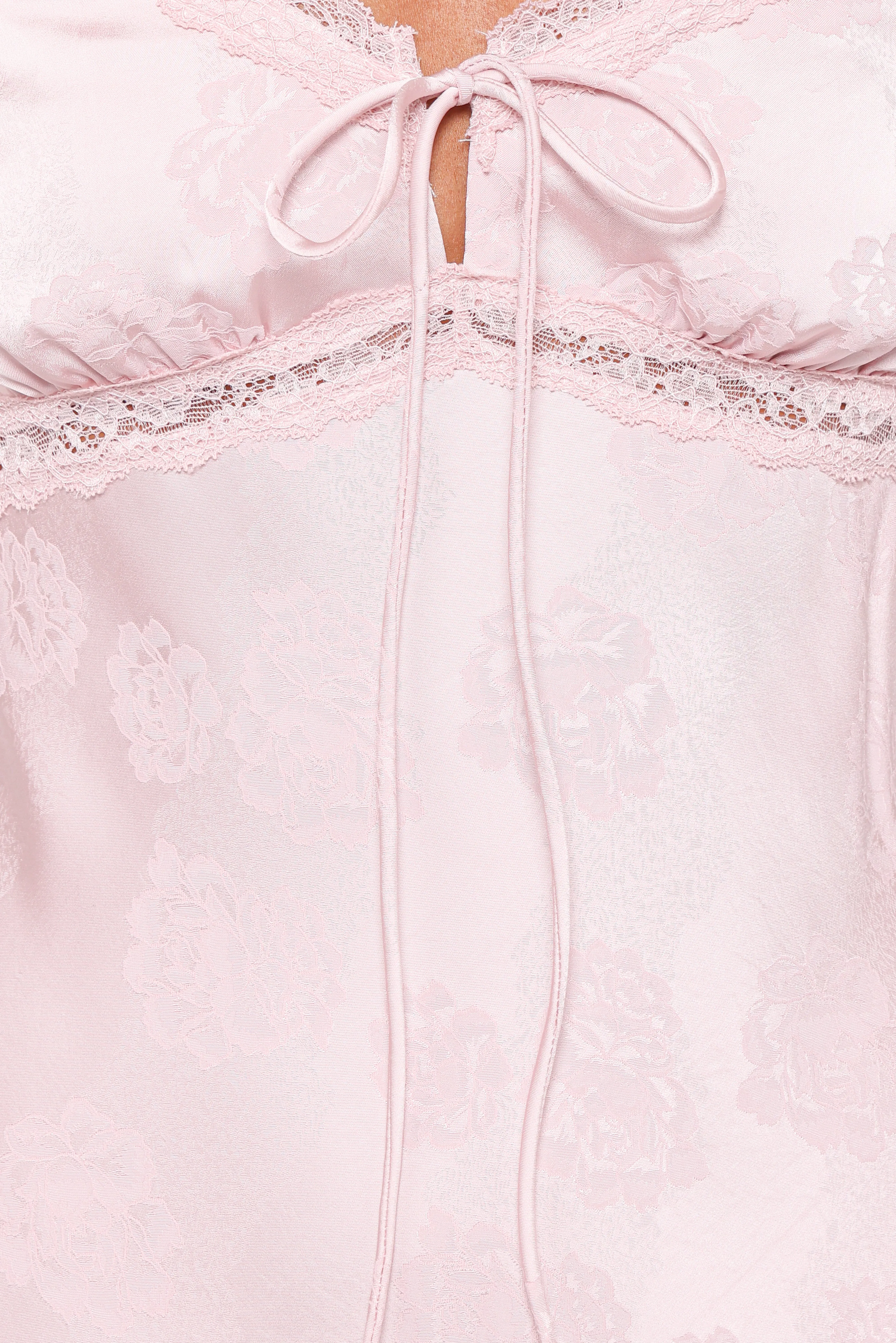 Melita Lace Maxi Dress - Pink sold by Petal & Pup product image thumbnail 5