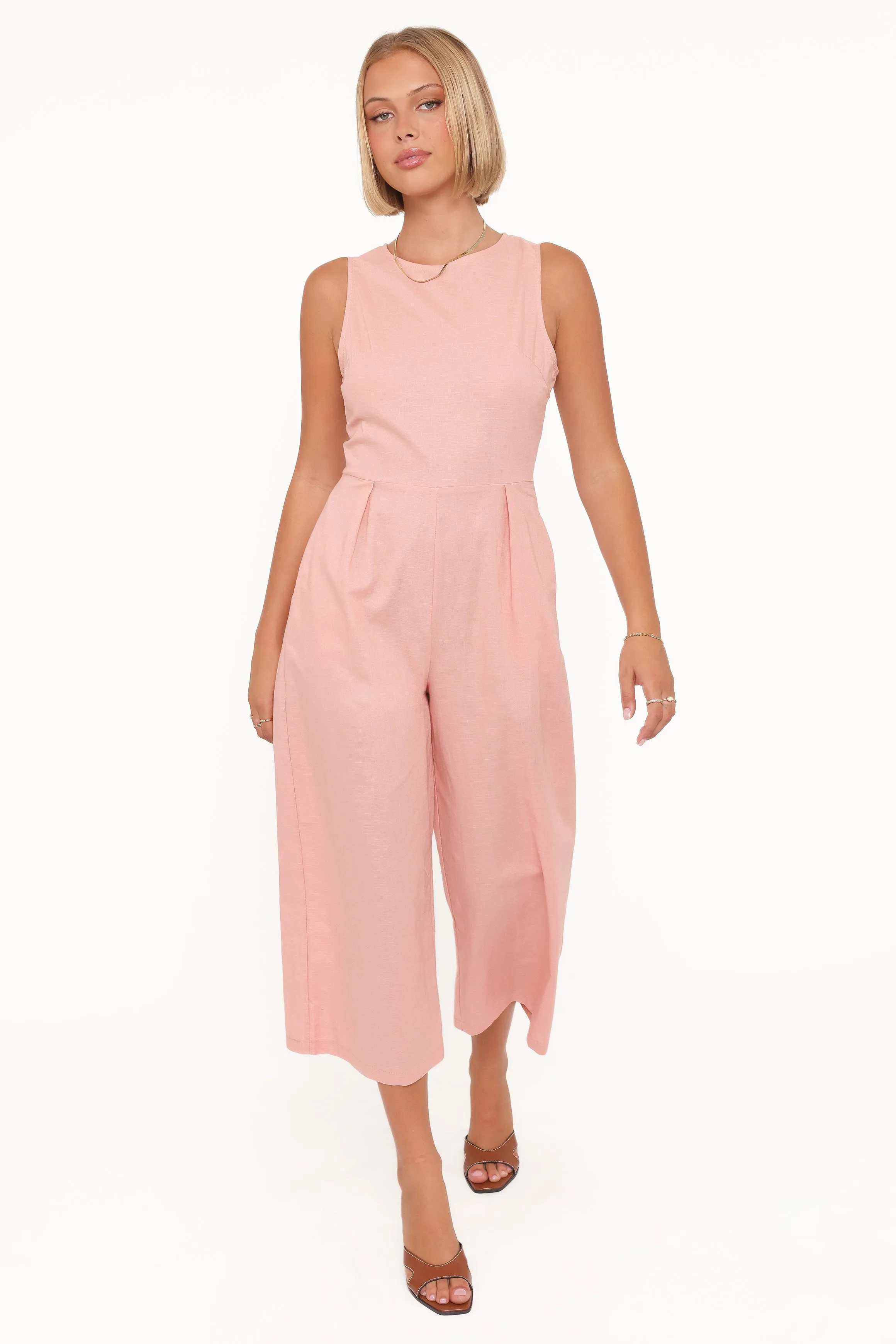 Ester Jumpsuit - Pale Pink sold by Petal & Pup product image thumbnail 5
