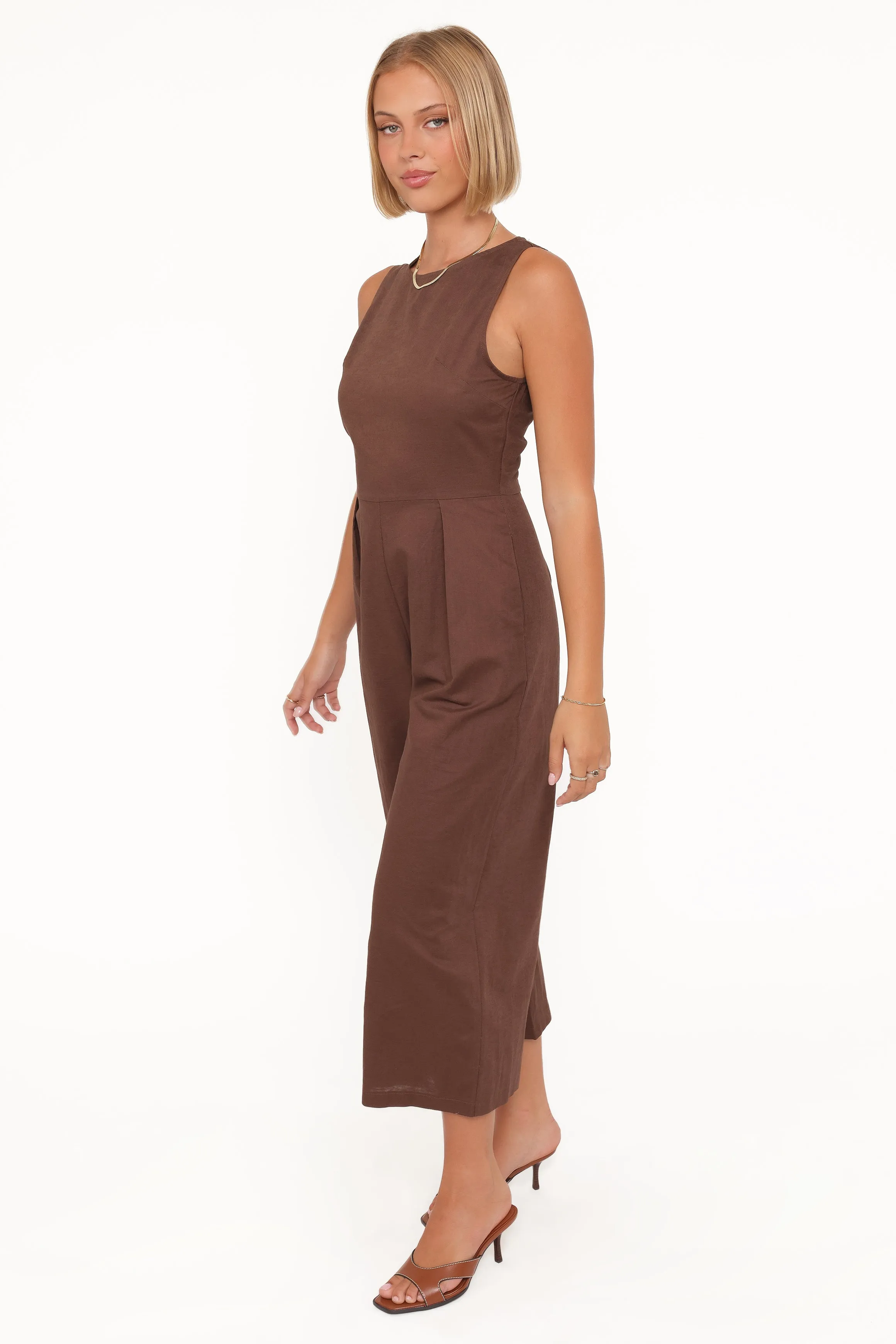 Ester Jumpsuit - Chocolate sold by Petal & Pup product image thumbnail 3