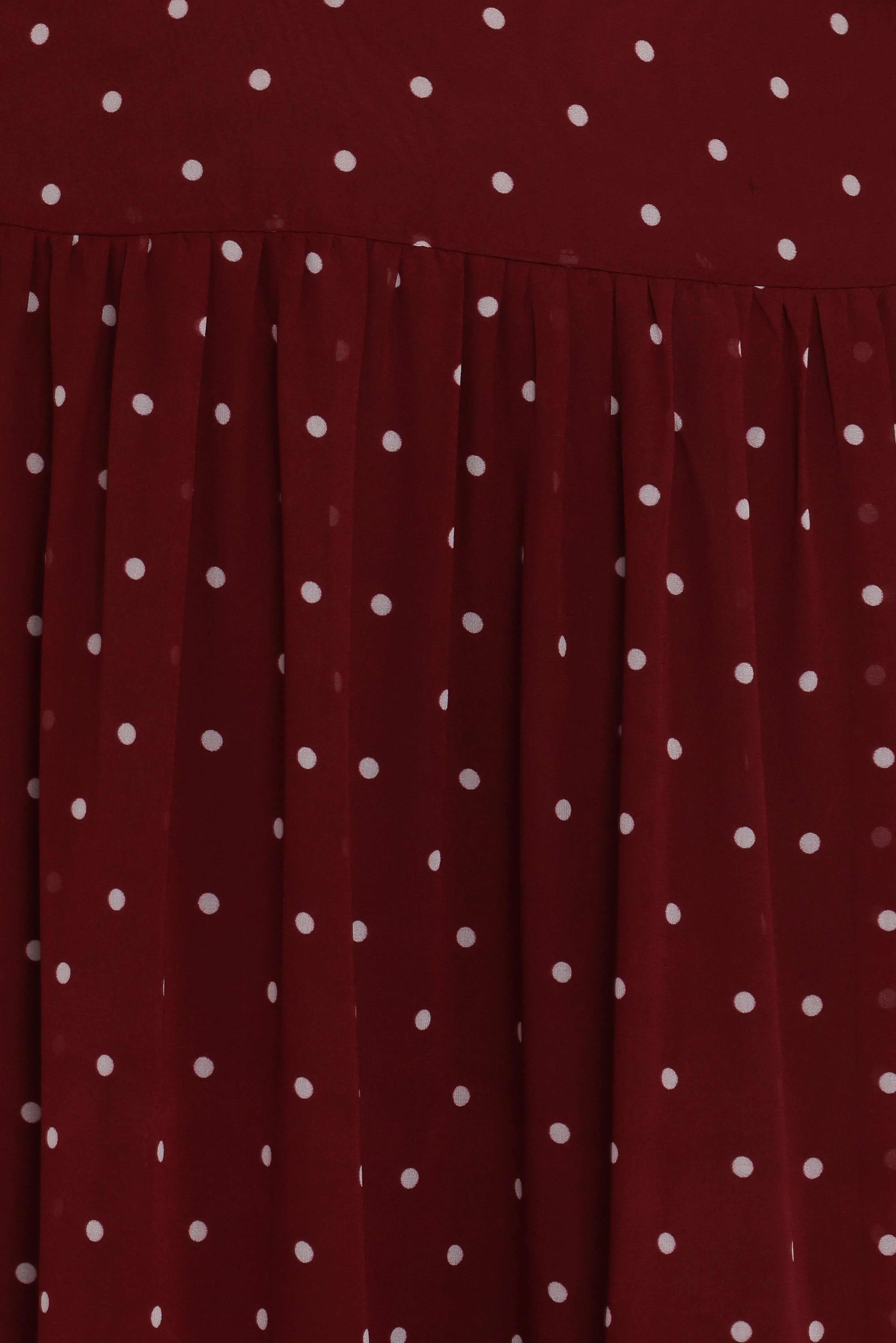 Leona Halterneck Maxi Dress - Red Polka Dot sold by Petal & Pup product image thumbnail 5