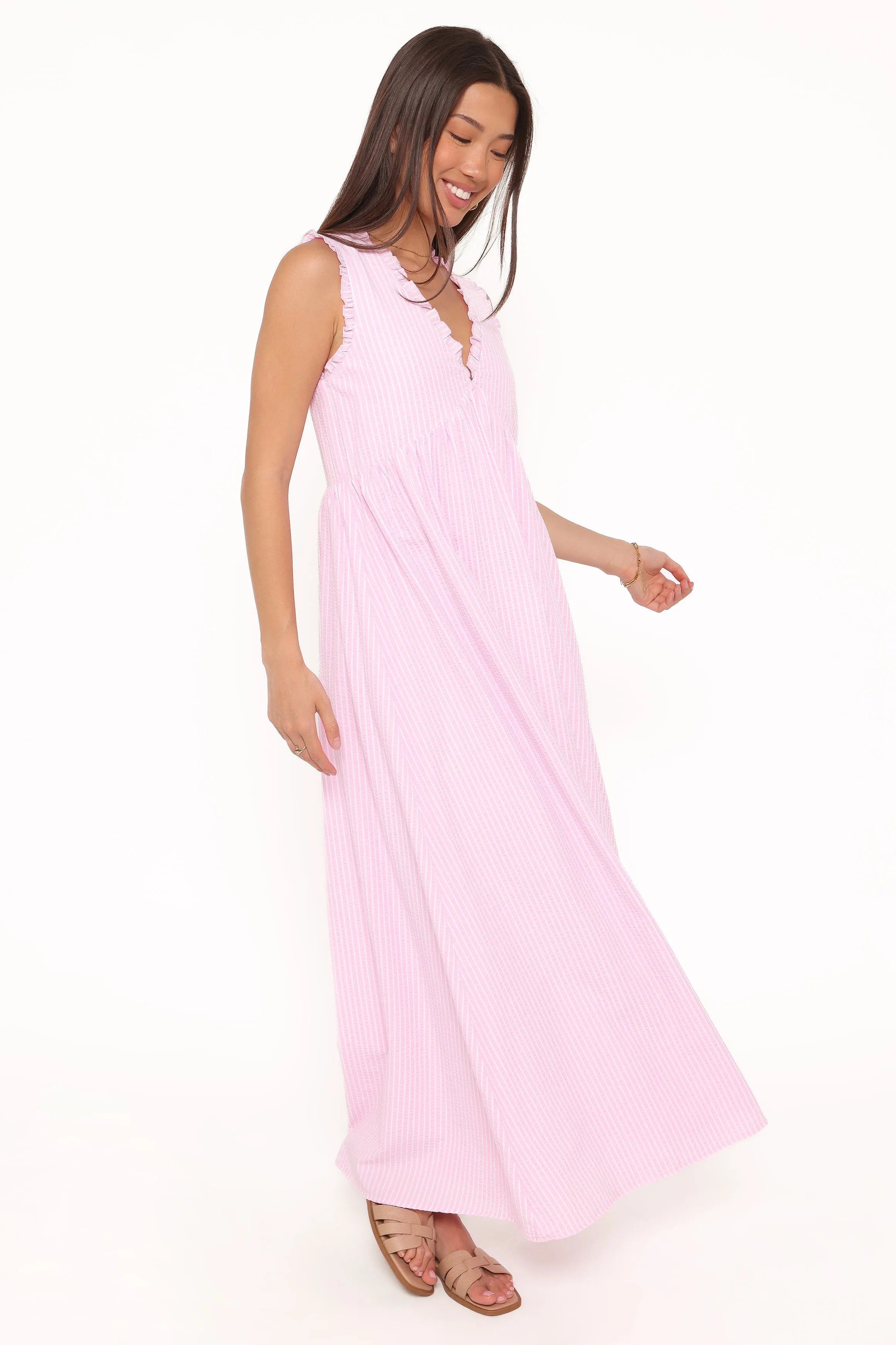 Kalan Maxi Dress - Pink Stripe sold by Petal & Pup product image thumbnail 3