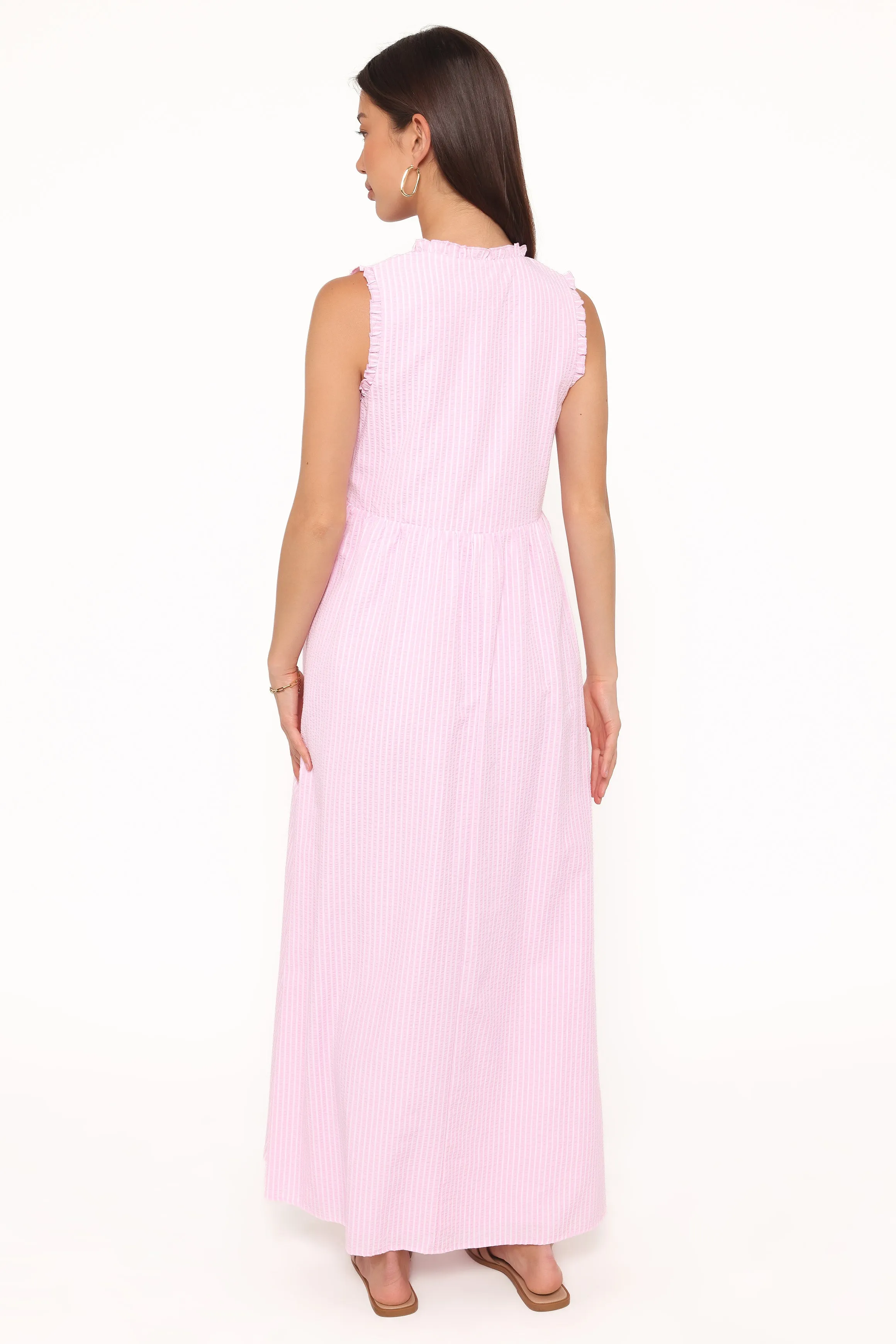 Kalan Maxi Dress - Pink Stripe sold by Petal & Pup product image thumbnail 4