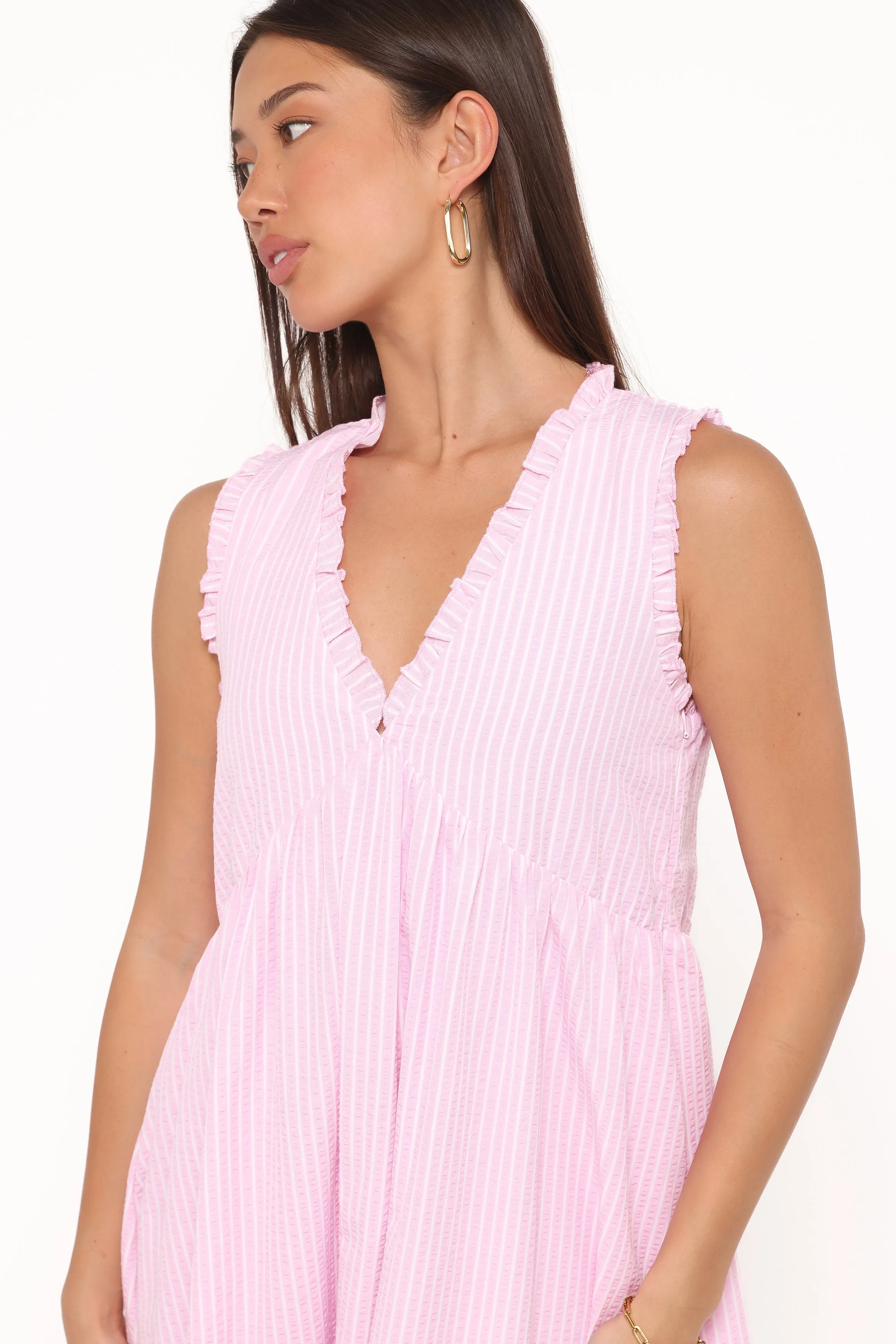 Kalan Maxi Dress - Pink Stripe sold by Petal & Pup product image thumbnail 2