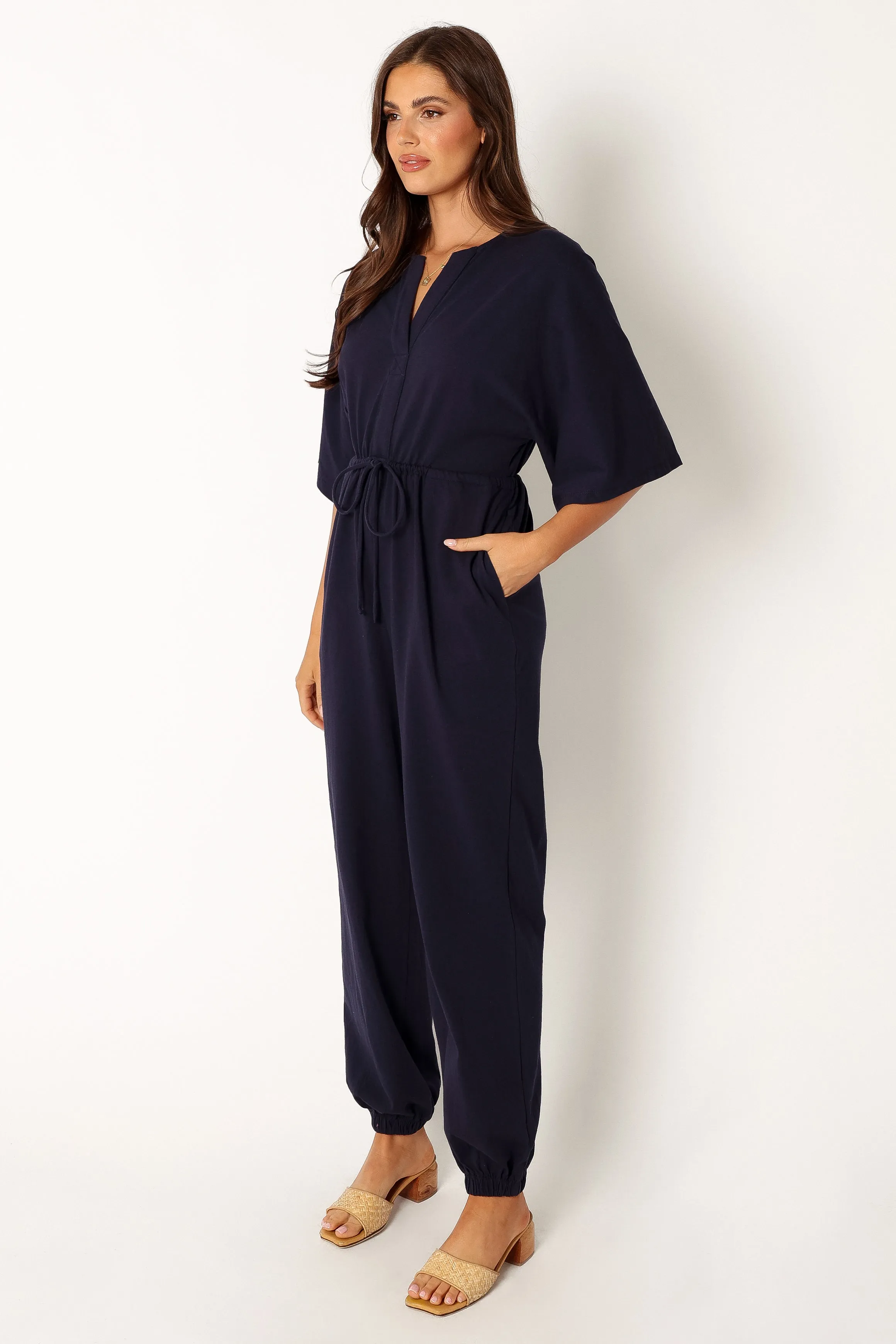 Whitman Jumpsuit - Navy sold by Petal & Pup product image thumbnail 4