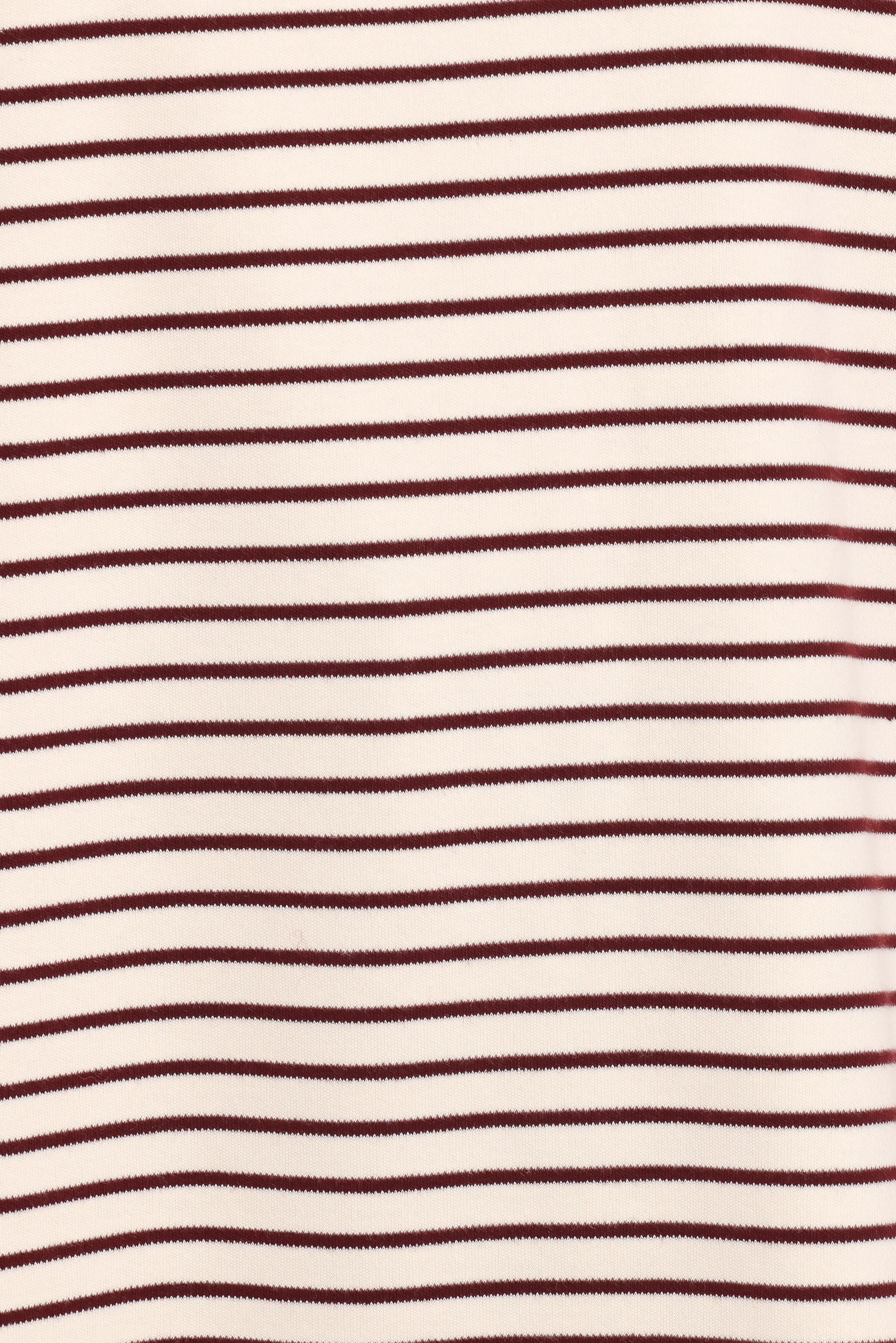 Wilda Oversized Tee - Cream Tan Stripe sold by Petal & Pup product image thumbnail 2