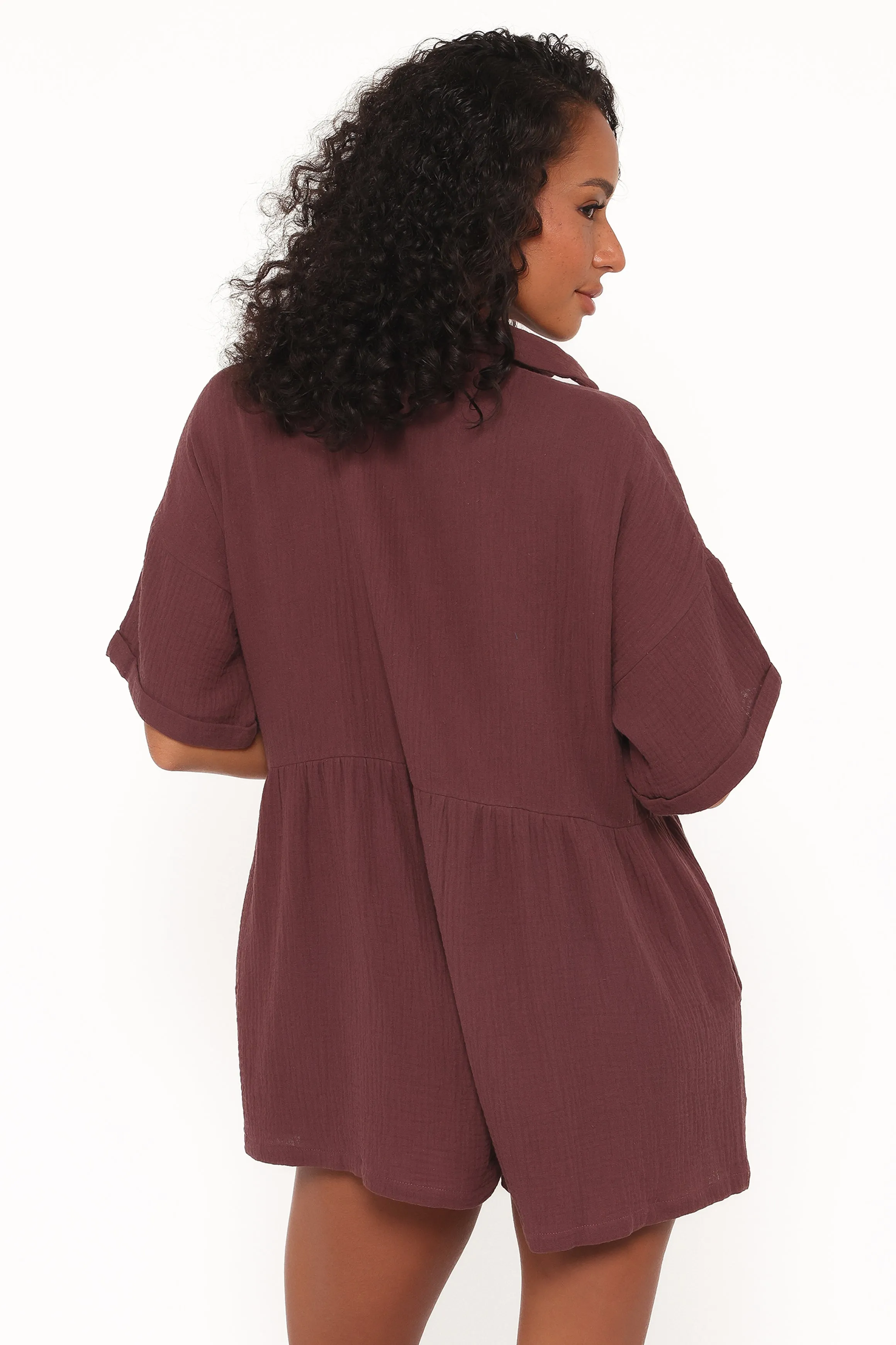 Winny Romper - Chocolate sold by Petal & Pup product image thumbnail 4