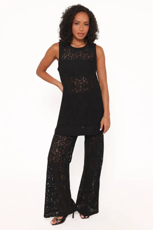 Sammy Embroidered Set - Black sold by Petal & Pup