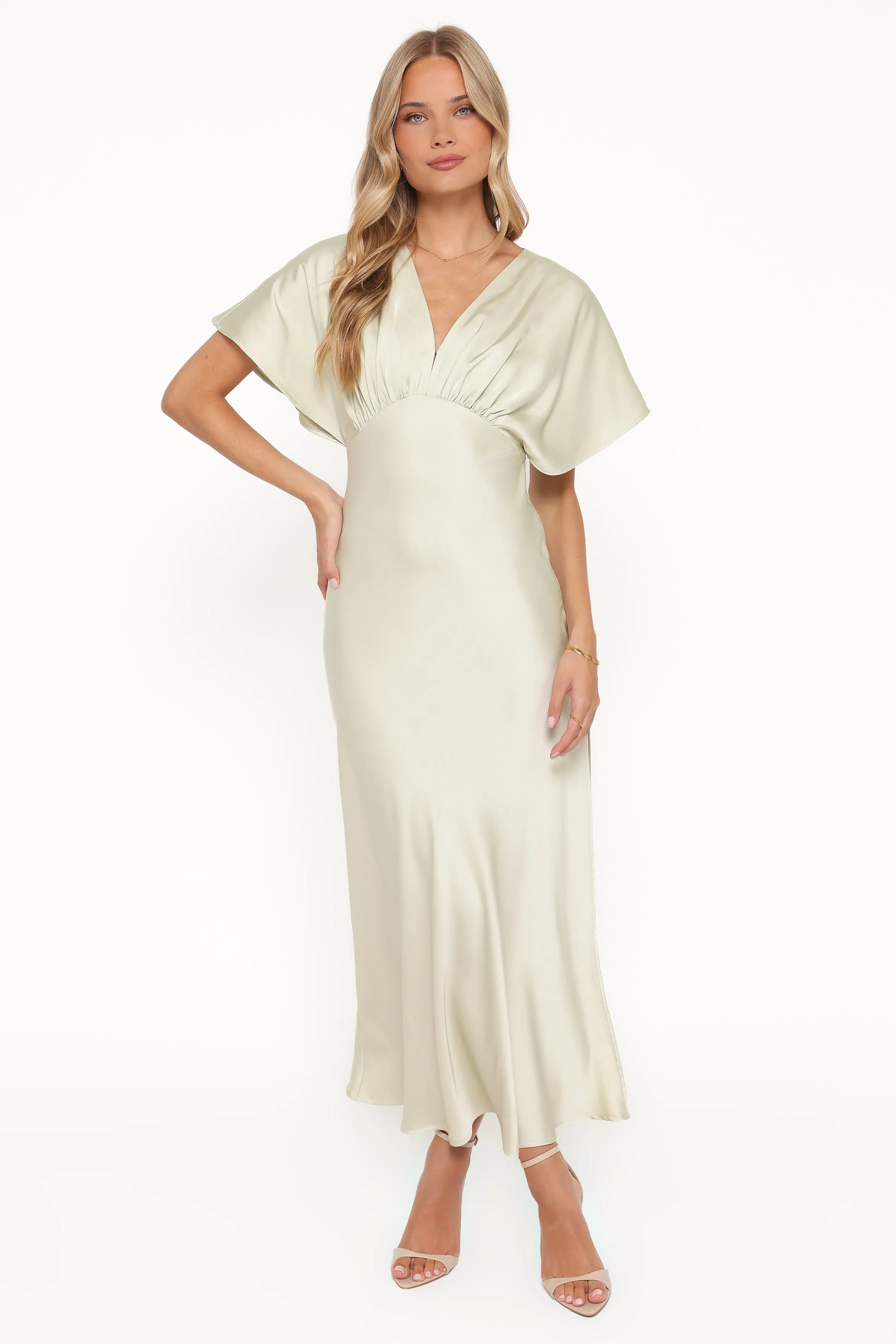 Ricki Maxi Dress - Sage Green sold by Petal & Pup product image thumbnail 2