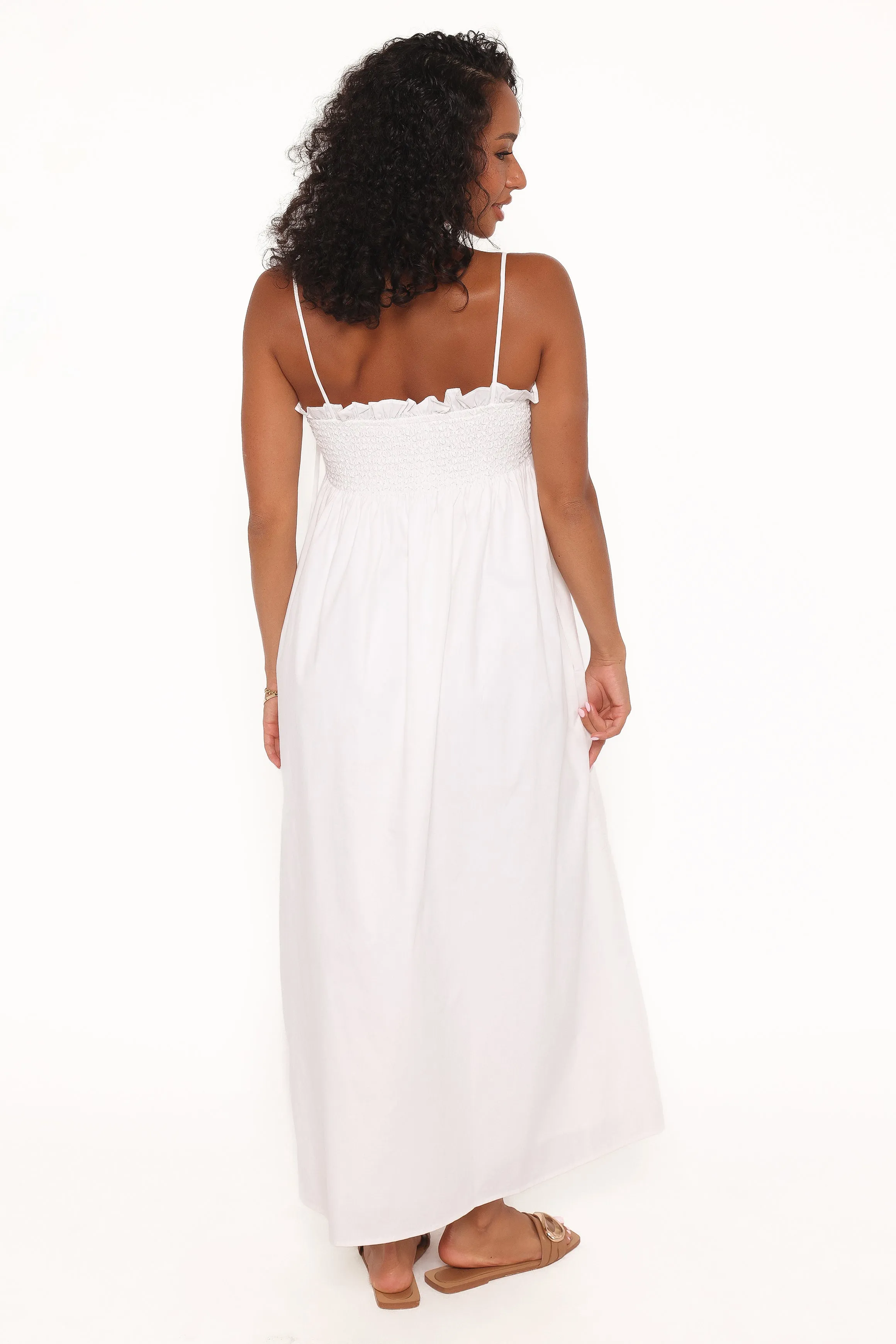 Josie Maxi Dress - White sold by Petal & Pup product image thumbnail 4