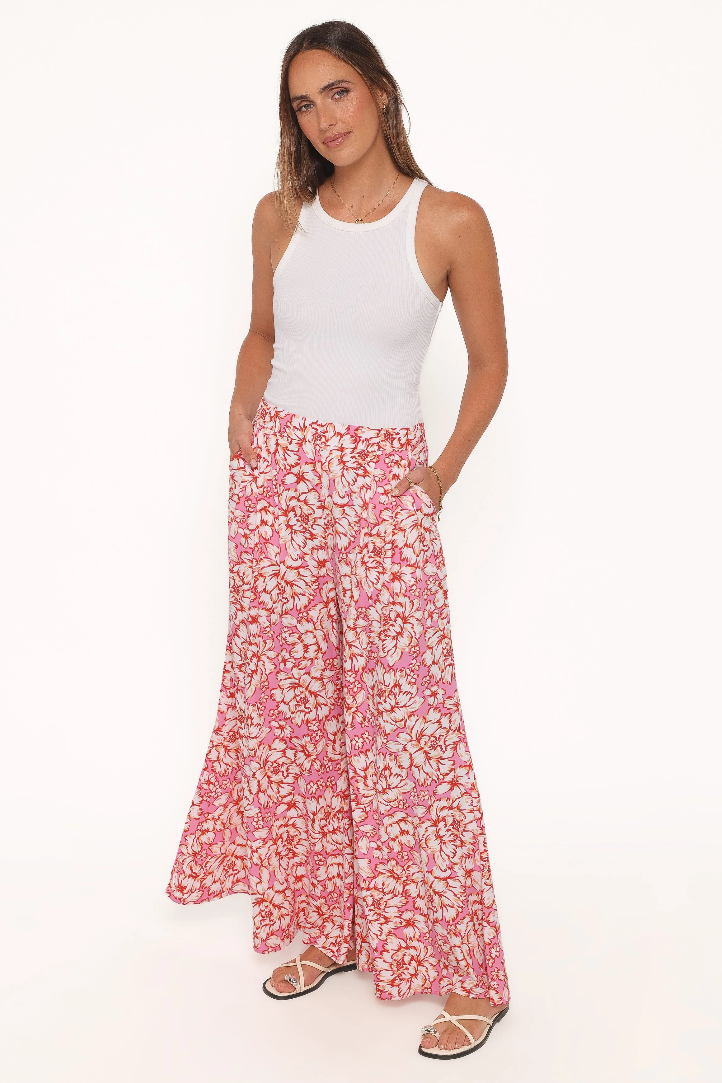 Lessie Pants - Pink Floral sold by Petal & Pup product image thumbnail 3
