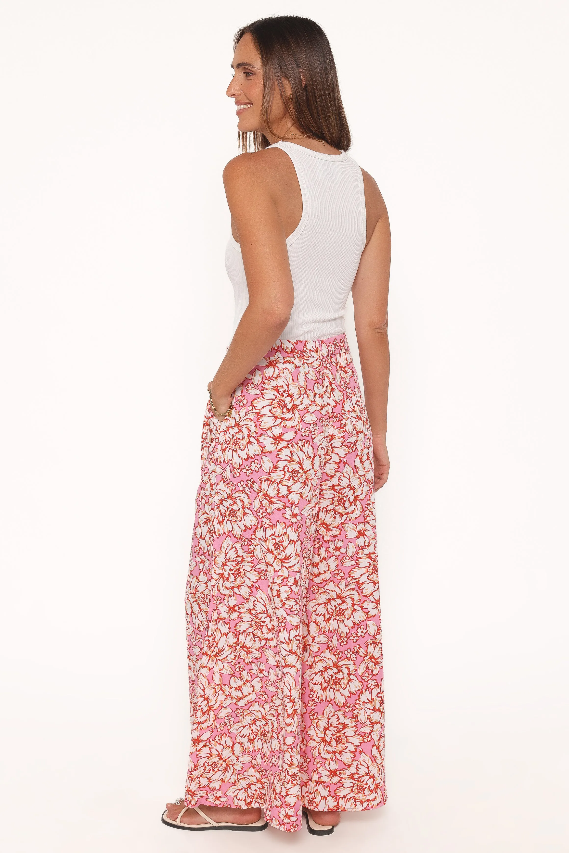 Lessie Pants - Pink Floral sold by Petal & Pup product image thumbnail 4