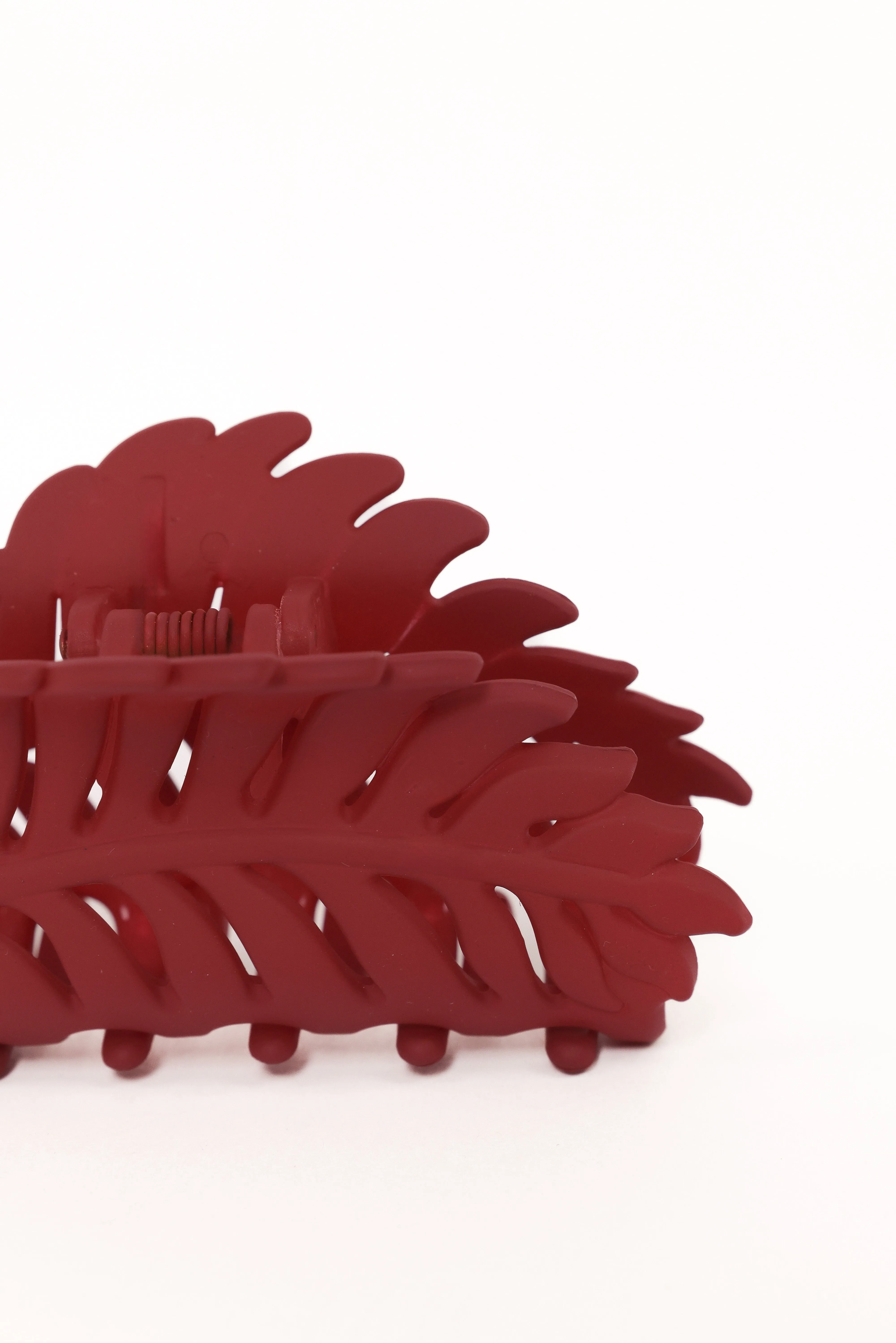 Palm Hair Clip - Red sold by Petal & Pup product image thumbnail 4