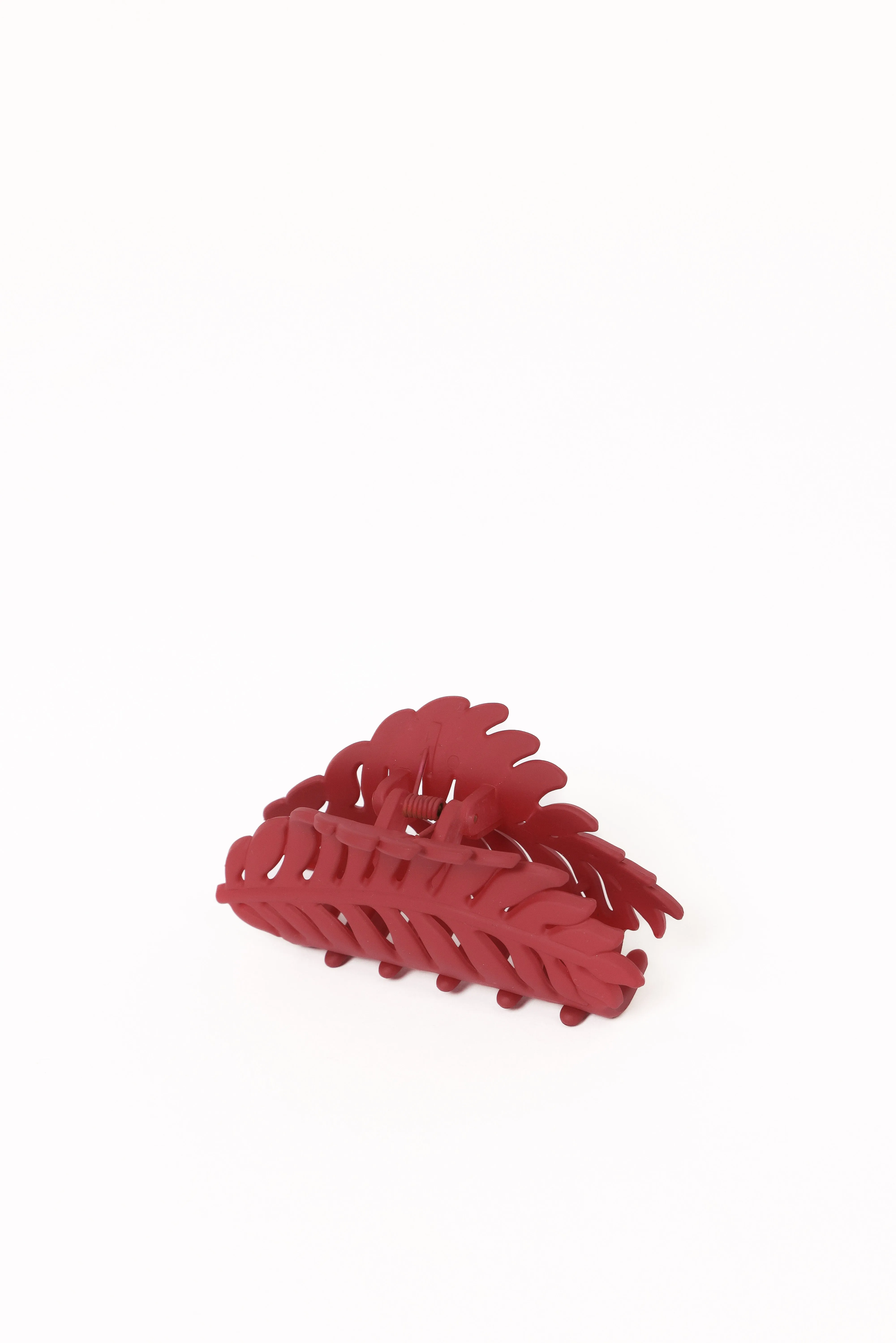 Palm Hair Clip - Red sold by Petal & Pup product image thumbnail 3