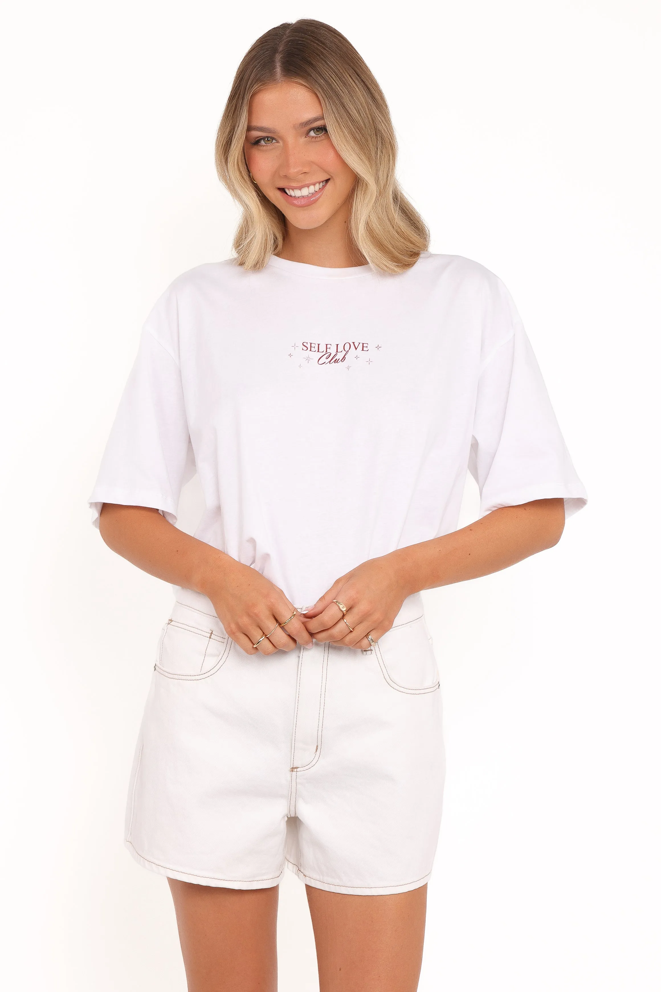 Runa Self Love Graphic Tee - White sold by Petal & Pup product image thumbnail 2