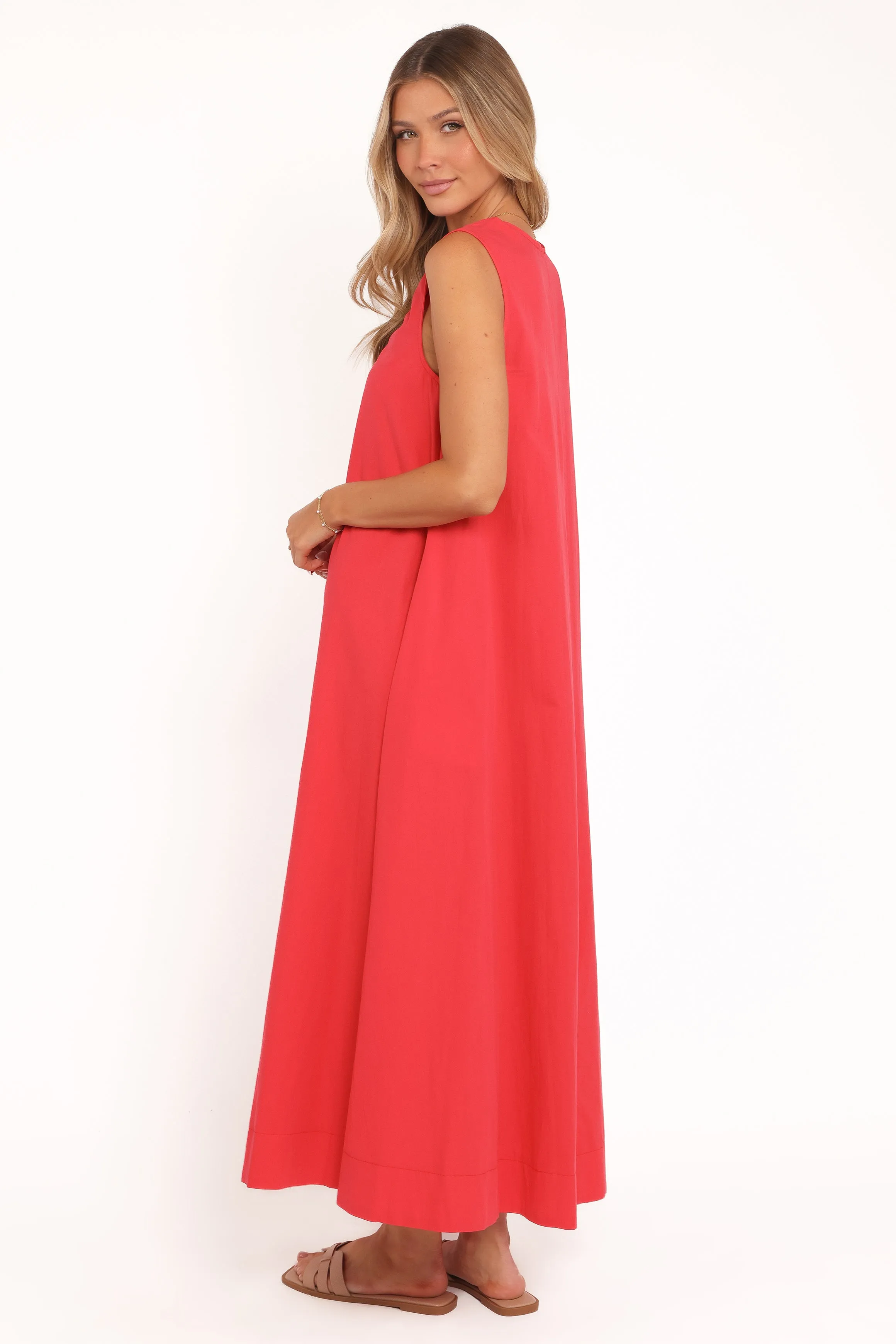 Laurita Maxi Dress - Red sold by Petal & Pup product image thumbnail 4