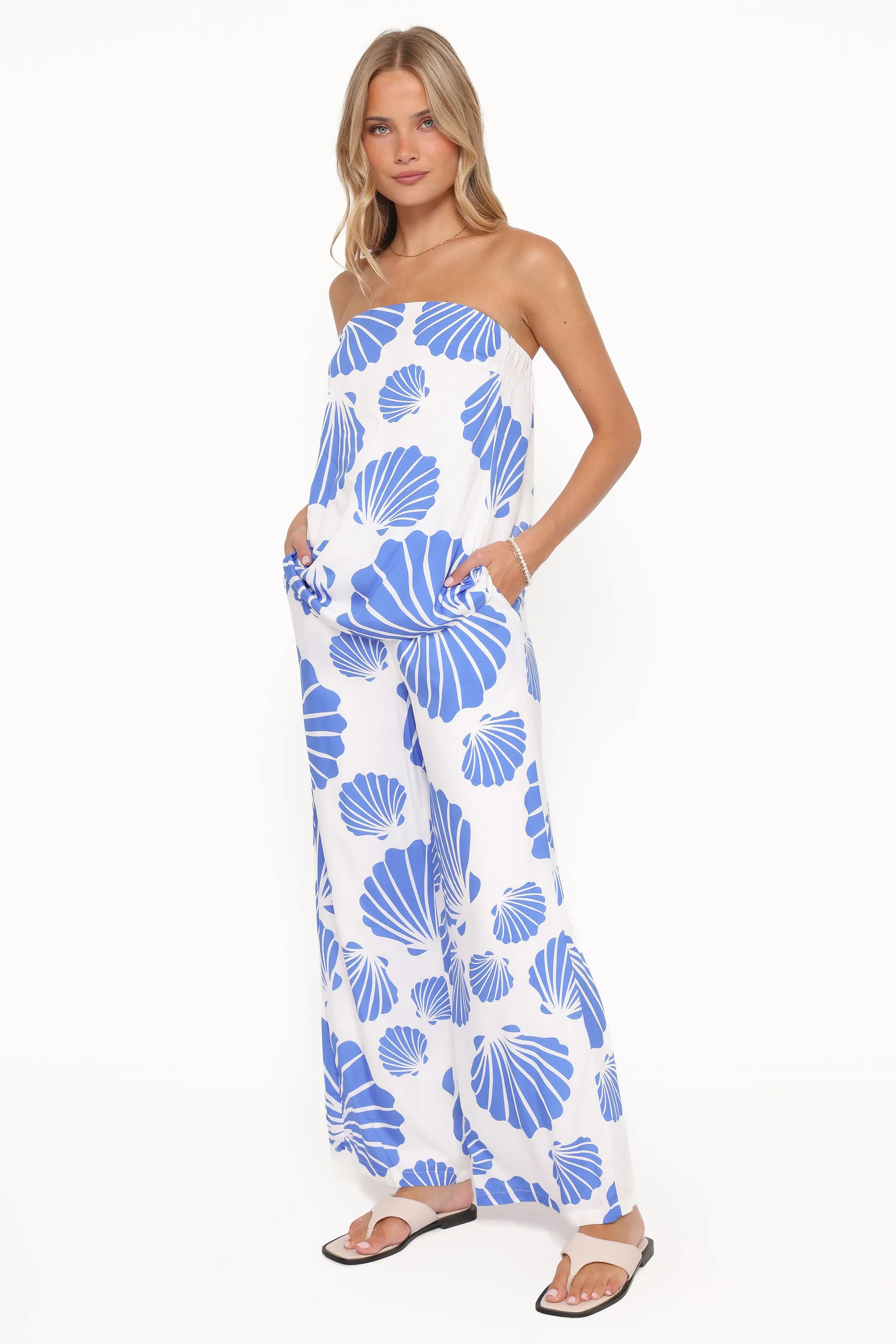 Kristy Pant Set - Blue Shell sold by Petal & Pup product image thumbnail 4