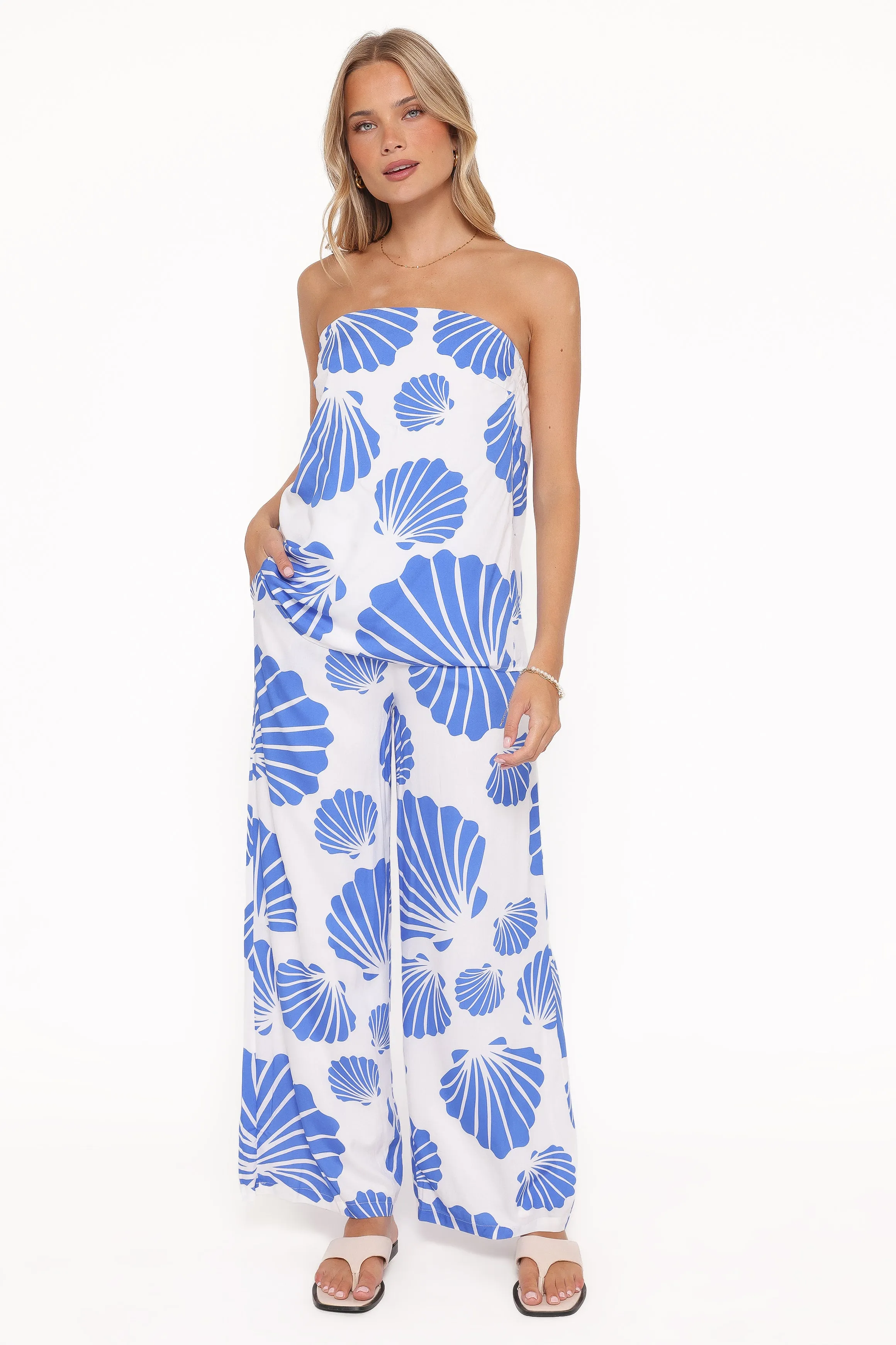 Kristy Pant Set - Blue Shell sold by Petal & Pup product image thumbnail 2