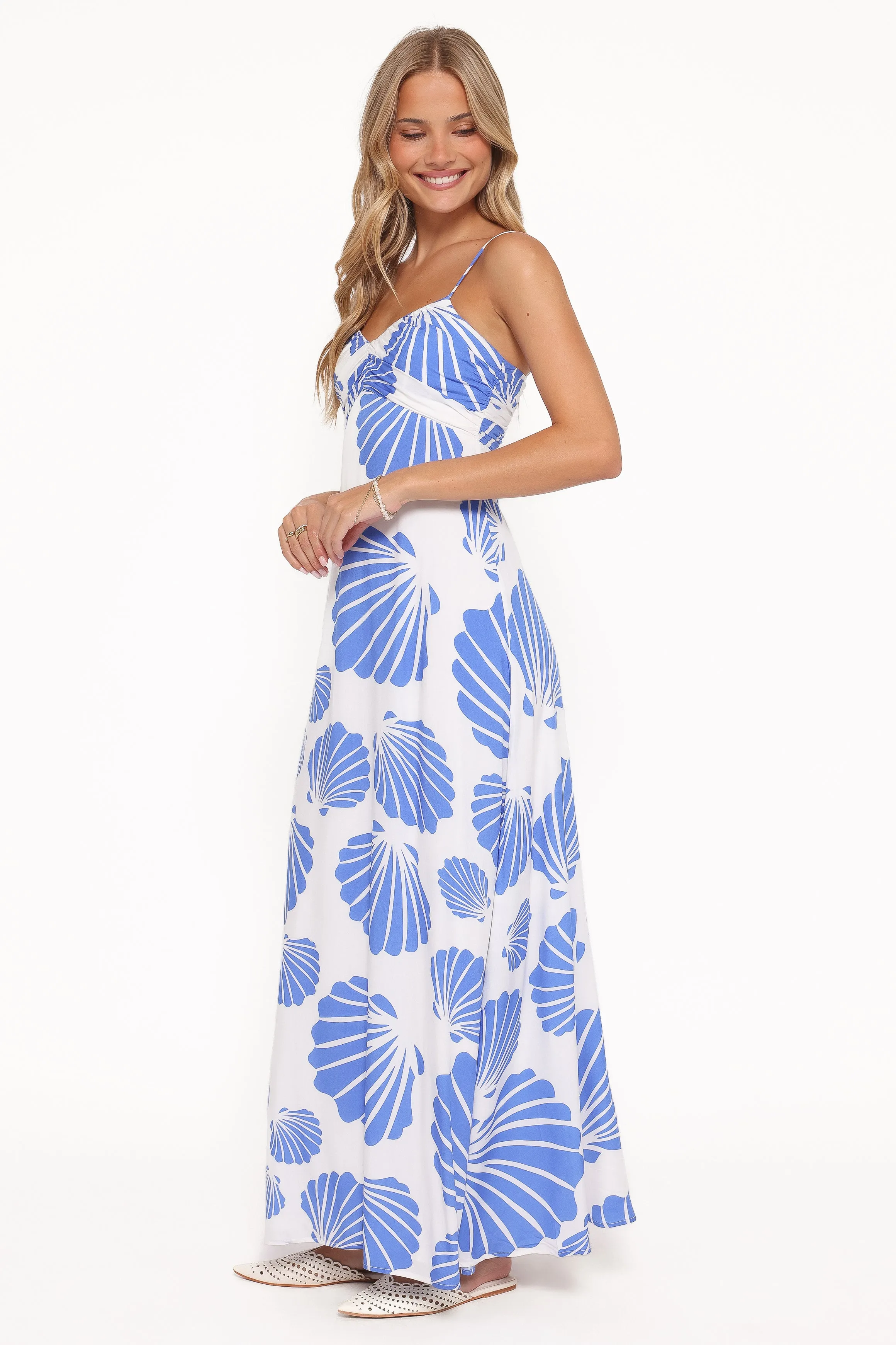 Tyla Maxi Dress - Blue Shell sold by Petal & Pup product image thumbnail 4