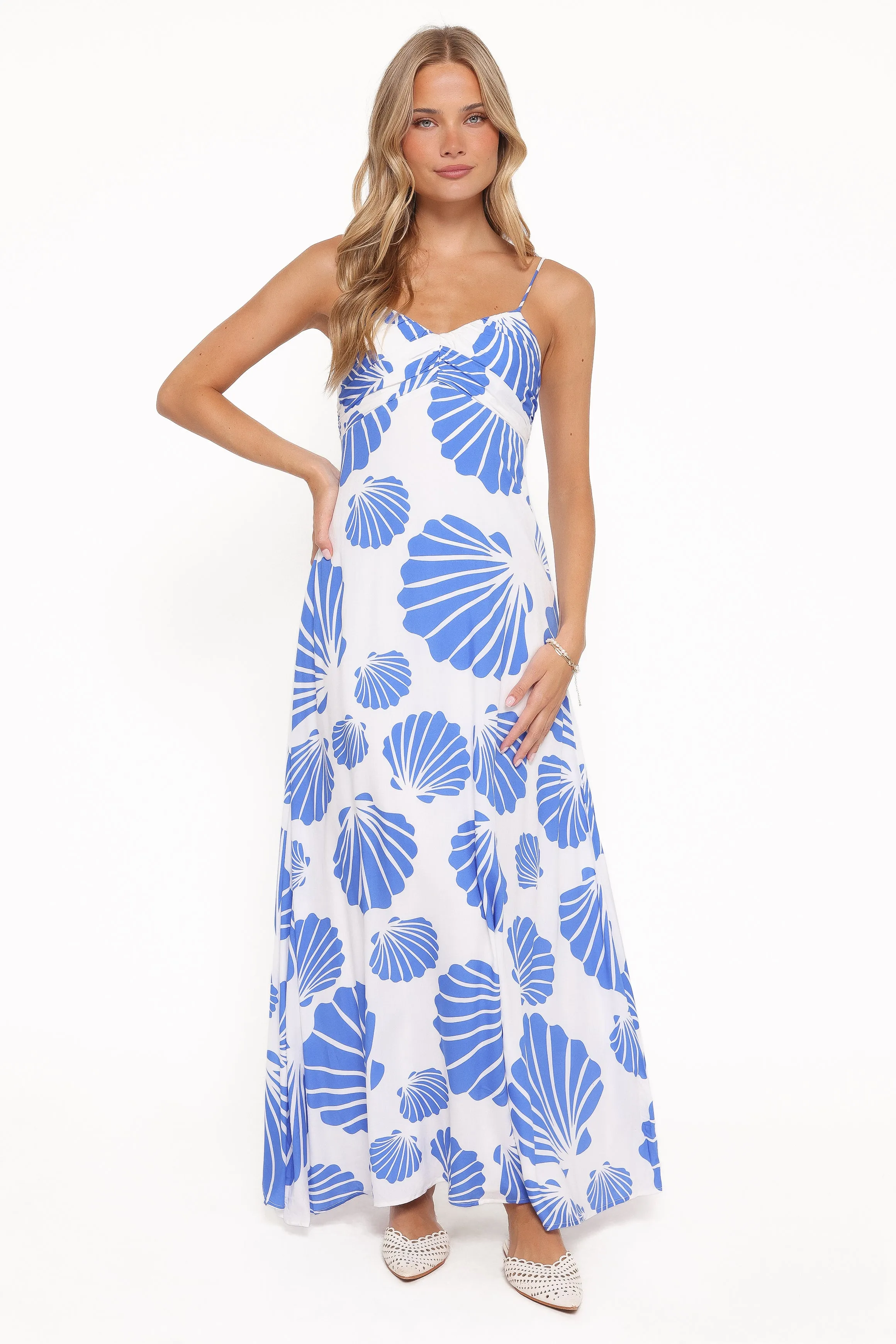 Tyla Maxi Dress - Blue Shell sold by Petal & Pup product image thumbnail 2
