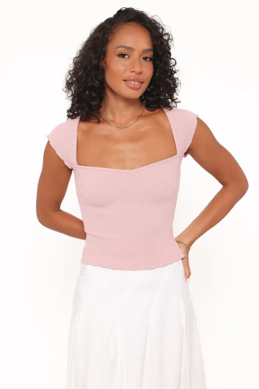Maura Top - Pale Pink made by Petal & Pup