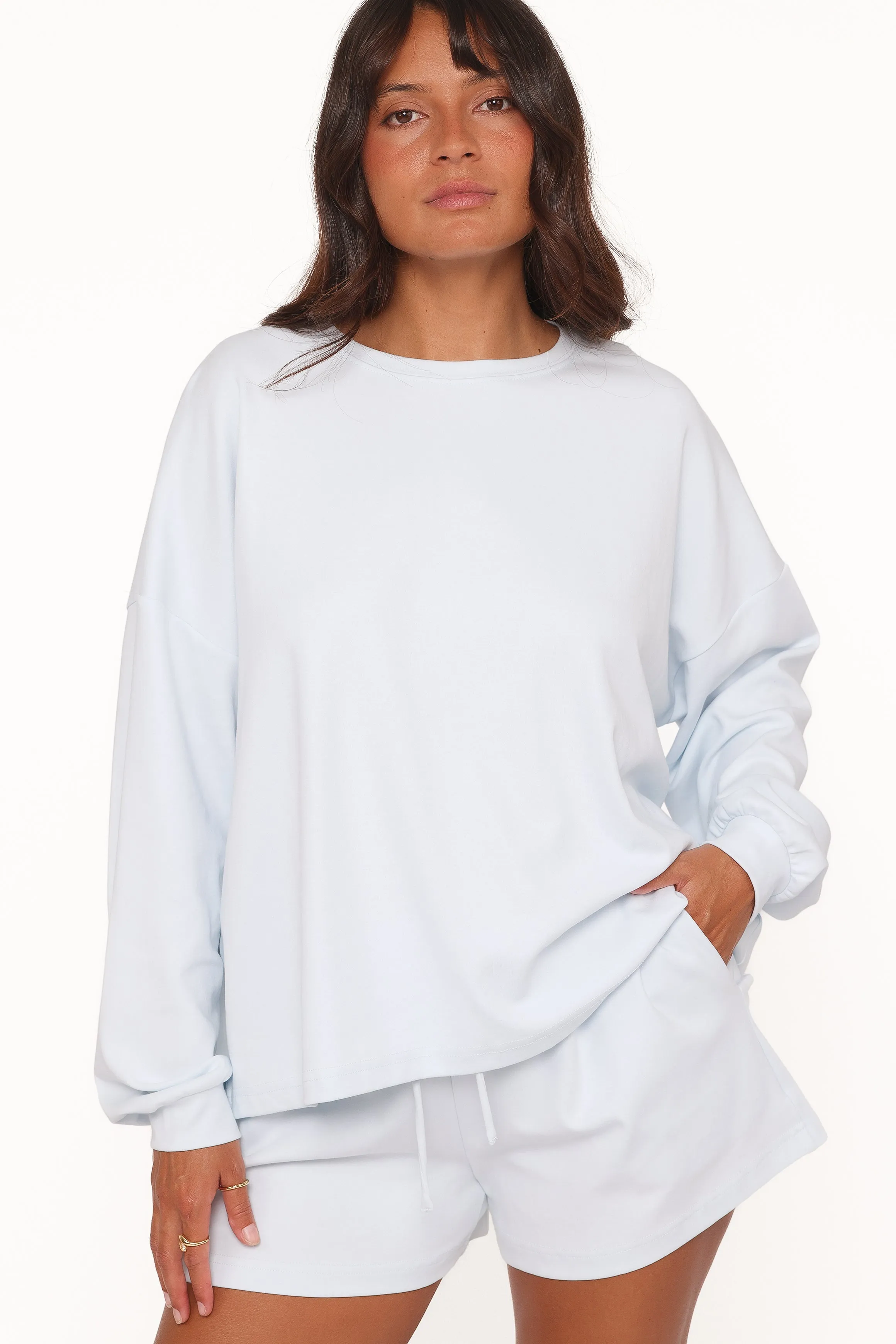 Eliza Short Set - Ice Blue sold by Petal & Pup product image thumbnail 2