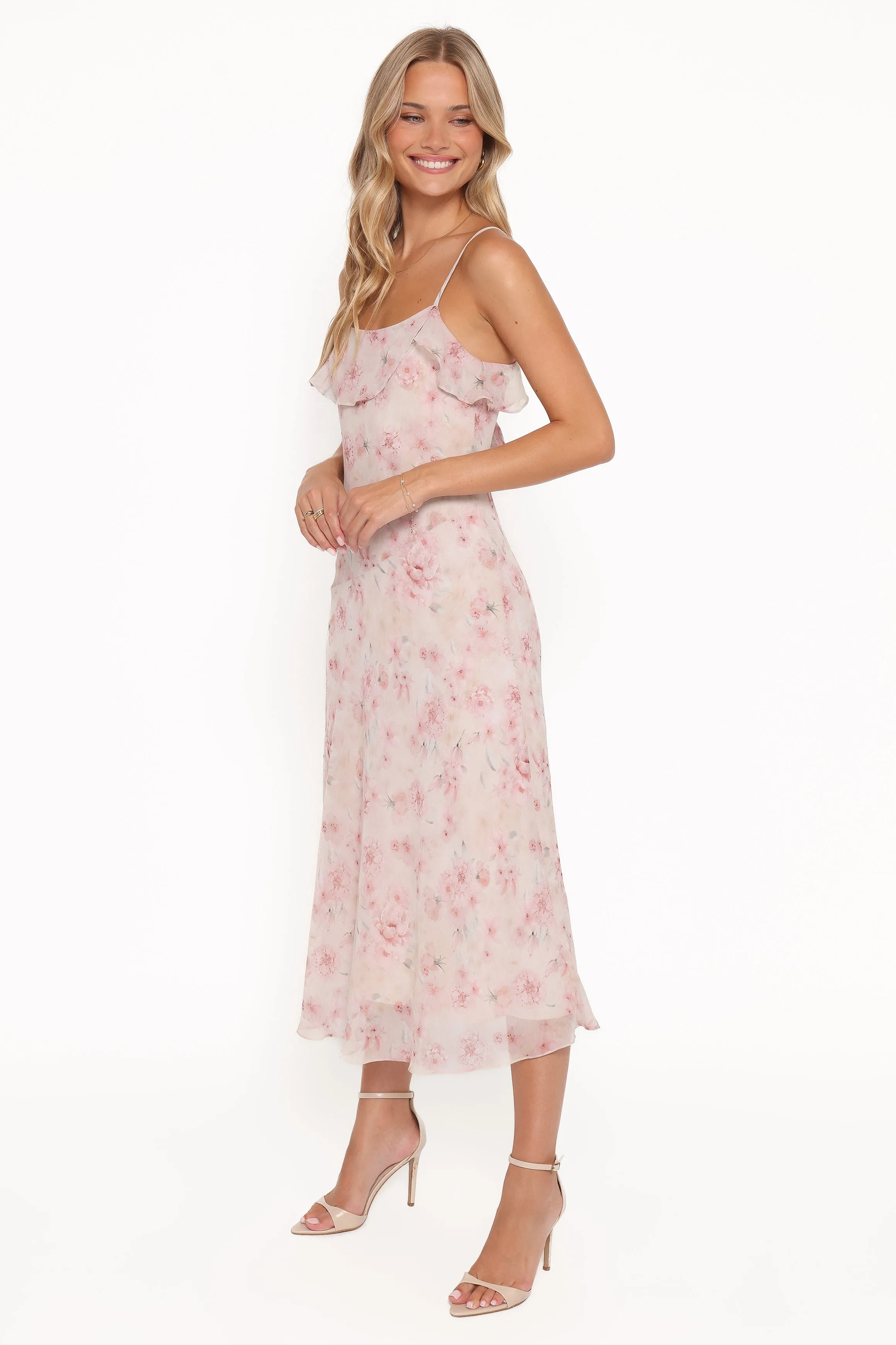 Lizbeth Maxi Dress - Pink Mauve Floral sold by Petal & Pup product image thumbnail 3