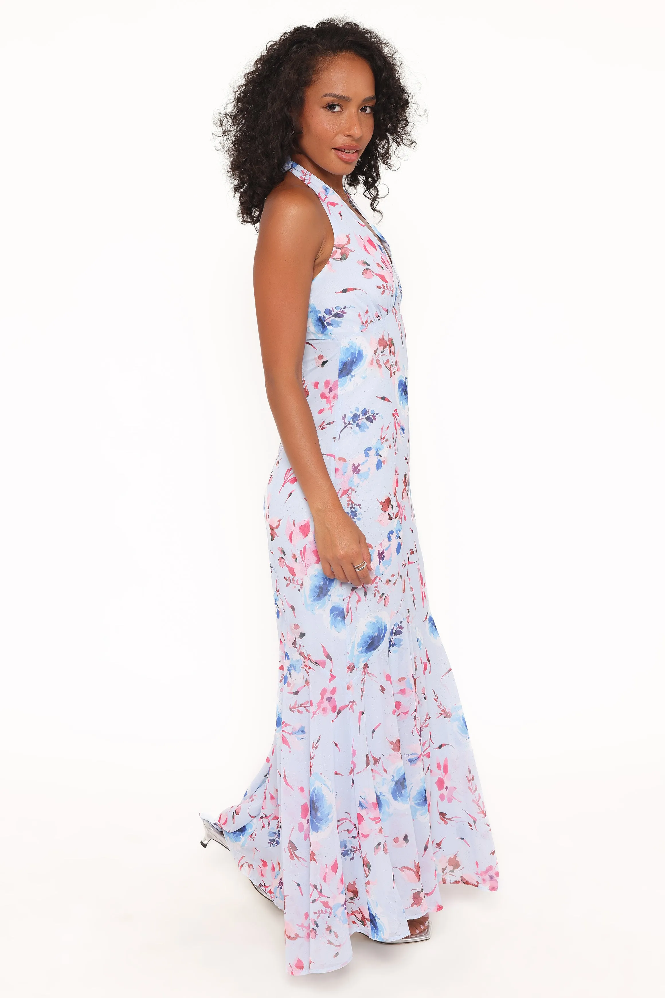 Lavie Maxi Dress - Blue Floral sold by Petal & Pup product image thumbnail 3
