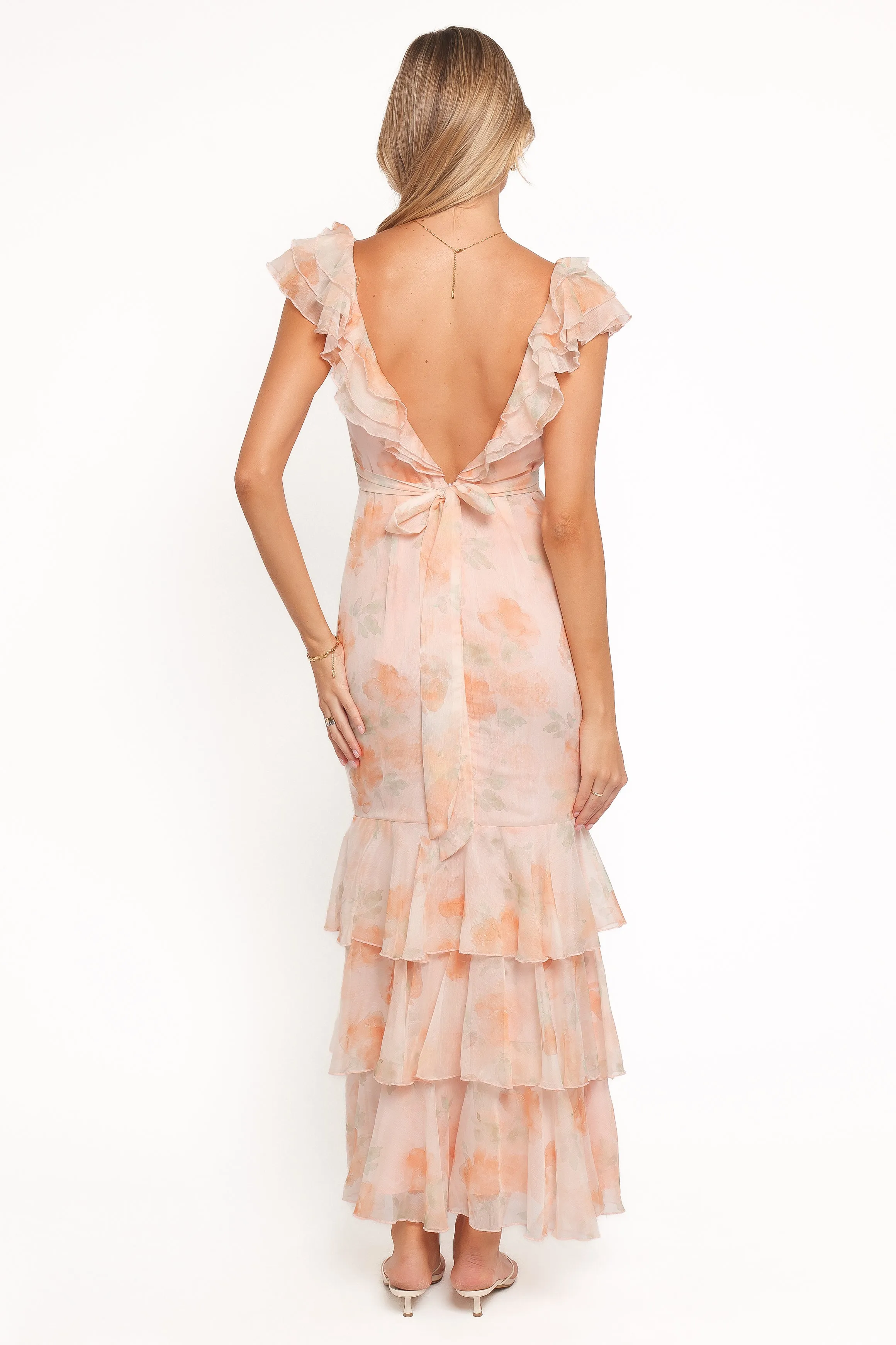 Lydia Maxi Dress - Pink Floral sold by Petal & Pup product image thumbnail 4