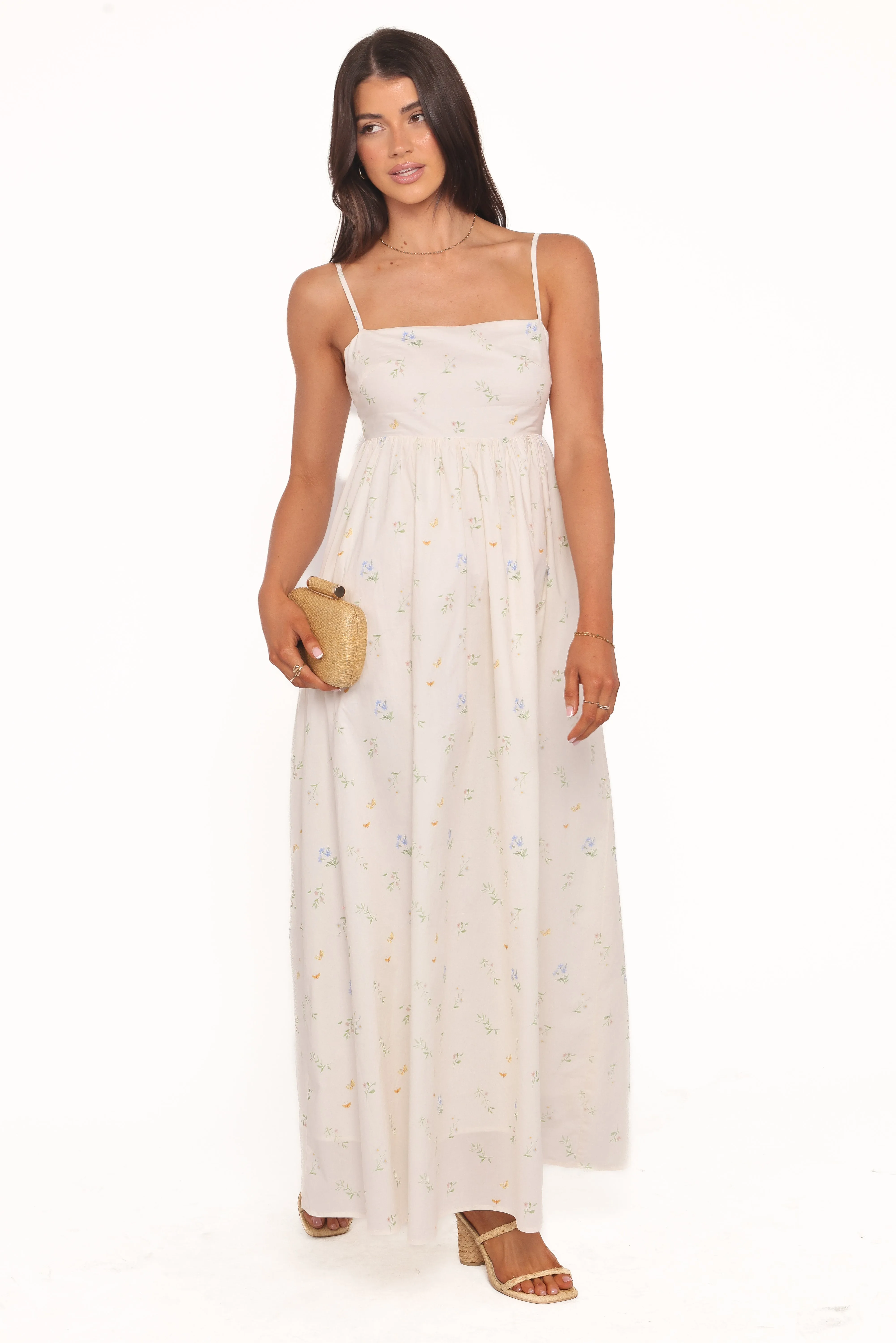 Odessa Maxi Dress - White Floral sold by Petal & Pup product image thumbnail 5