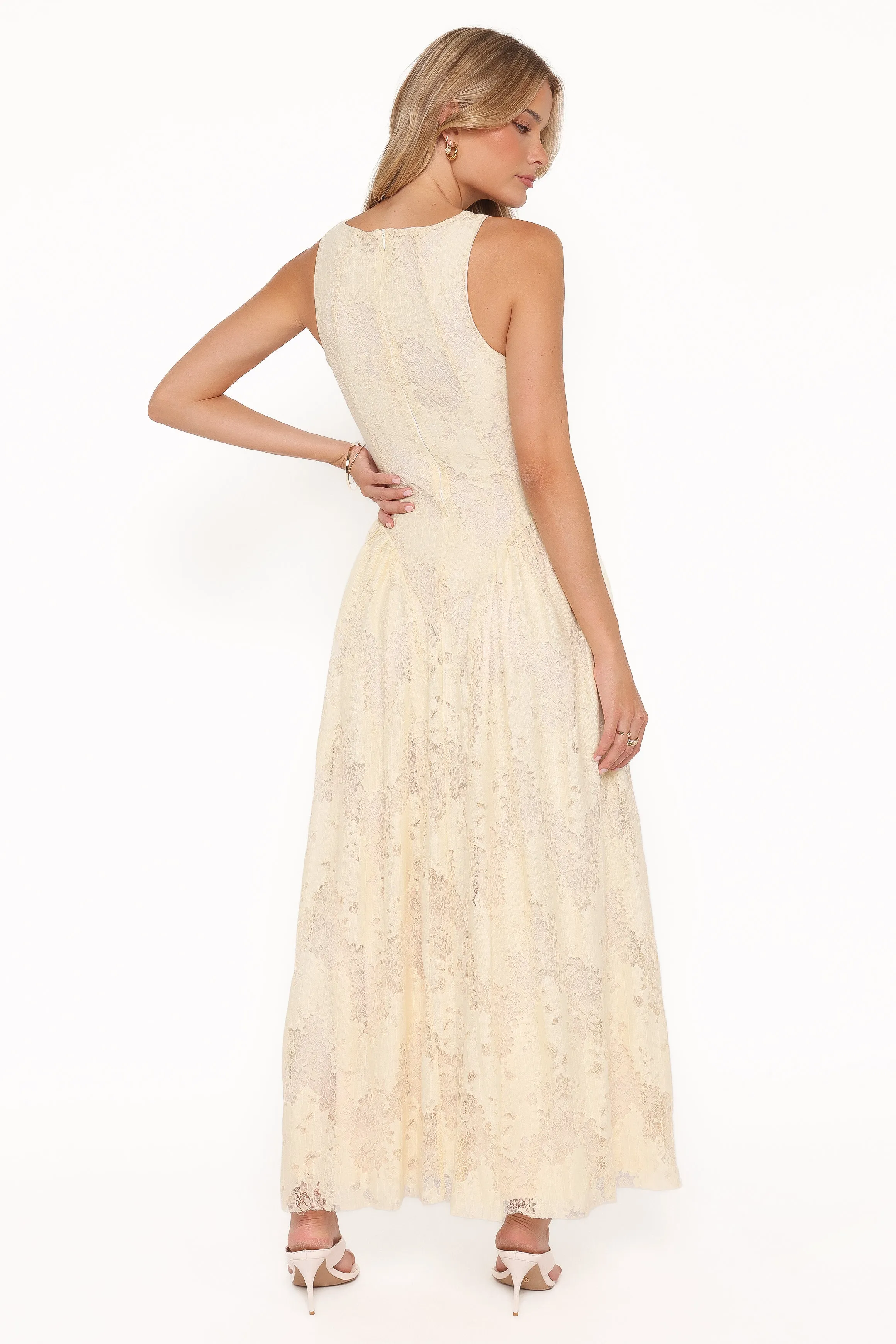 Denny Maxi Dress - Butter Yellow sold by Petal & Pup product image thumbnail 4