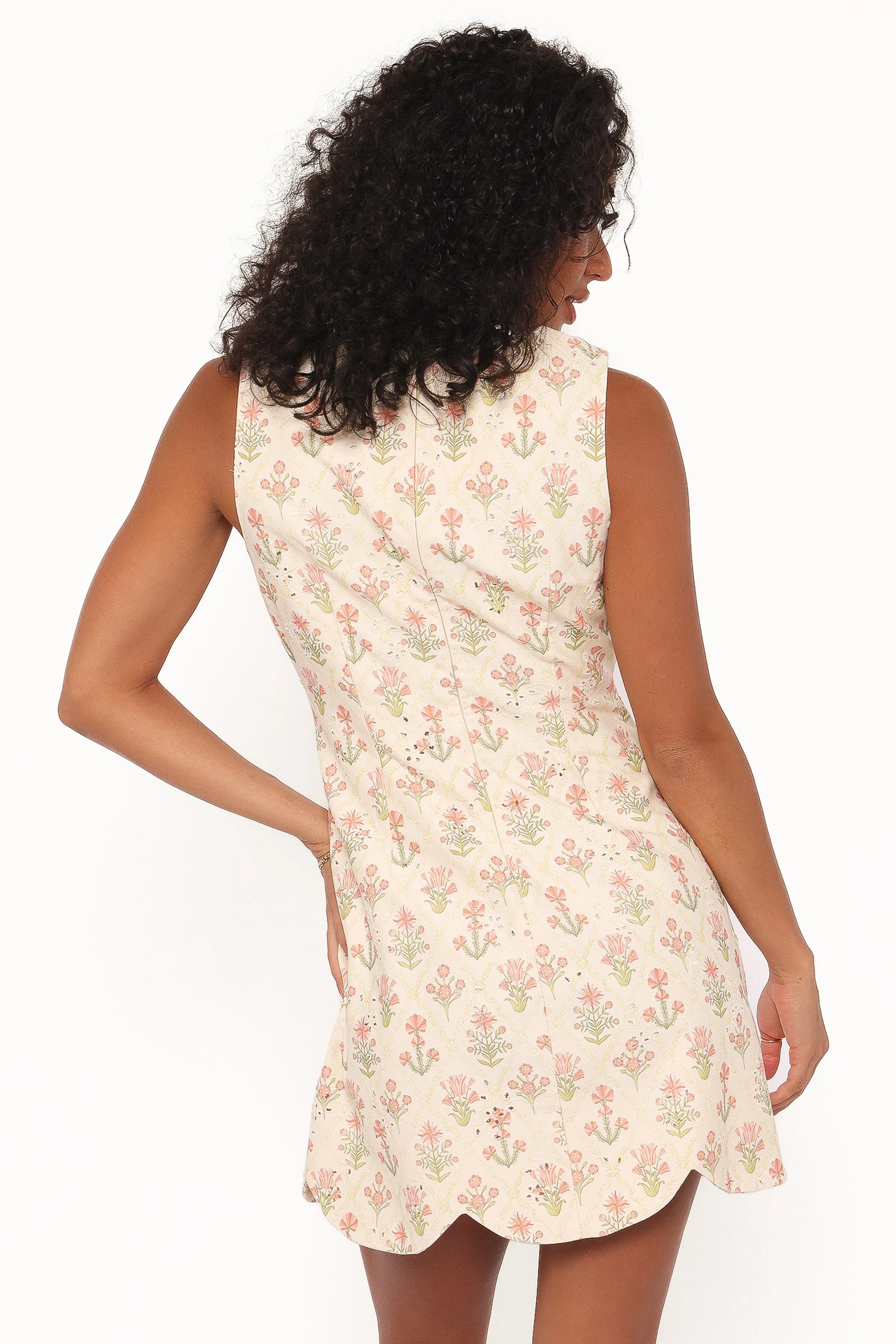 Memphis Mini Dress - Coral Floral sold by Petal & Pup product image thumbnail 4