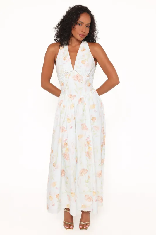 Myra Maxi Dress - Light Mint made by Petal & Pup