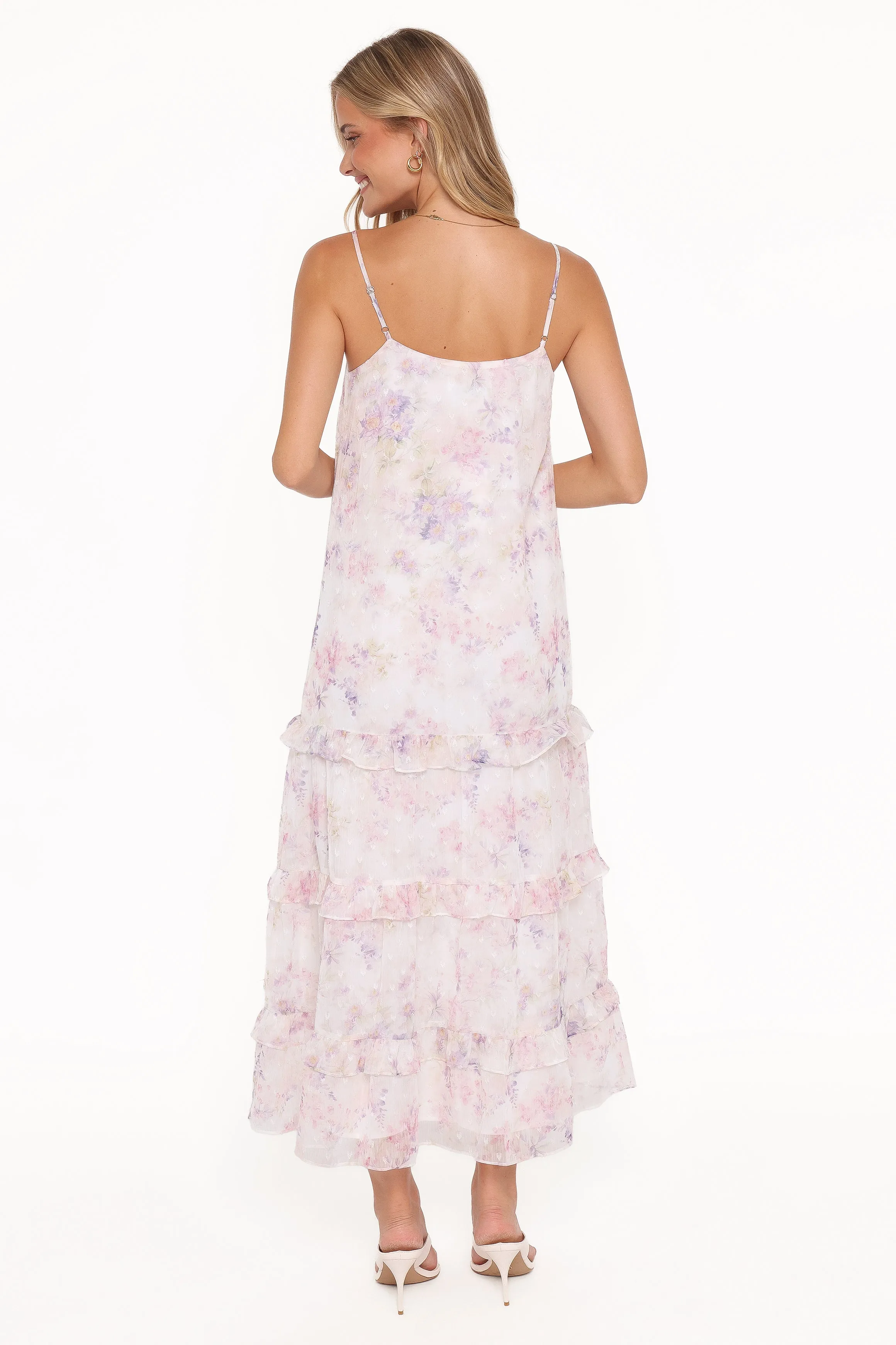 Minka Maxi Dress - White/Multi Floral sold by Petal & Pup product image thumbnail 4