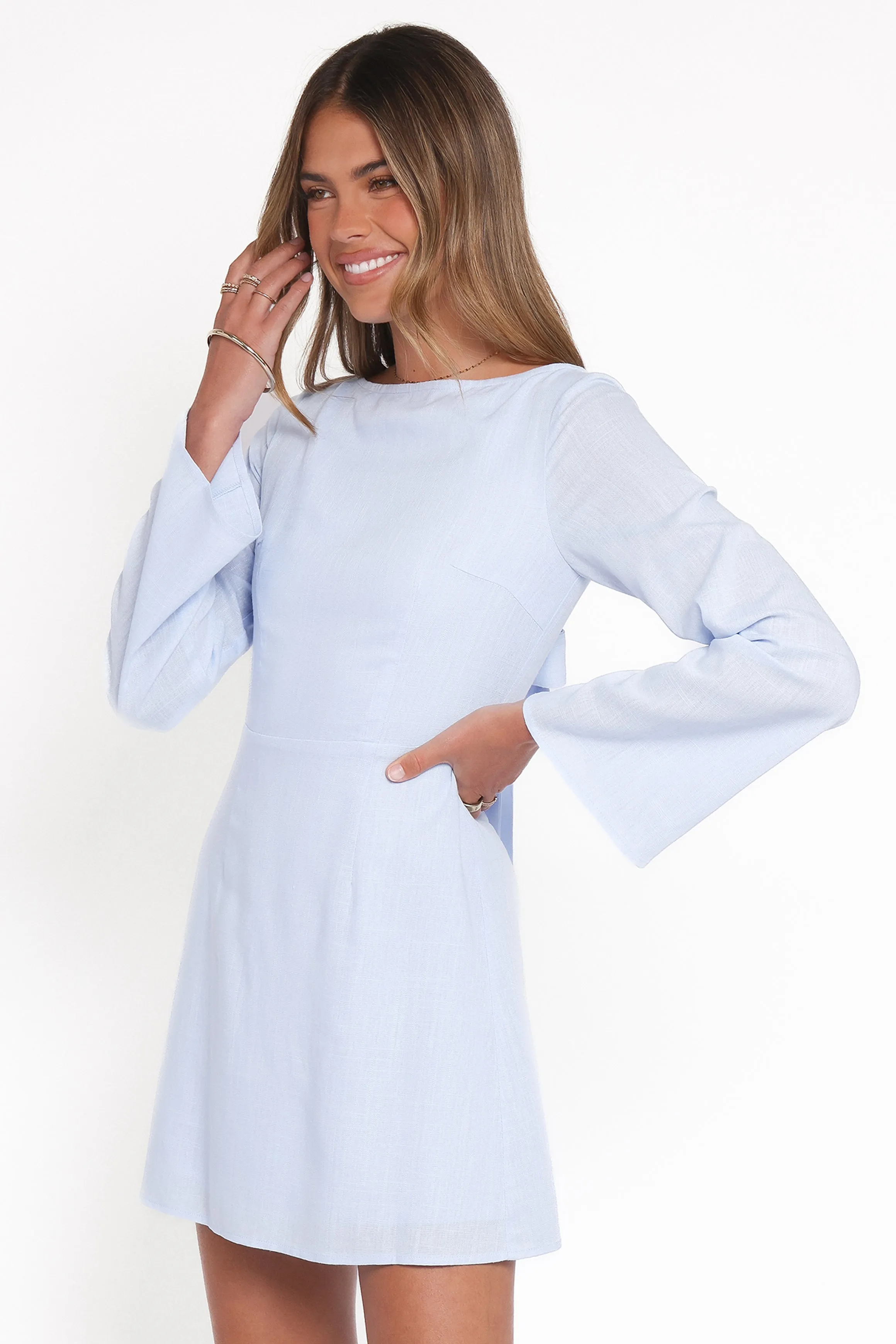 Cynthia Mini Dress - Periwinkle sold by Petal & Pup product image thumbnail 4