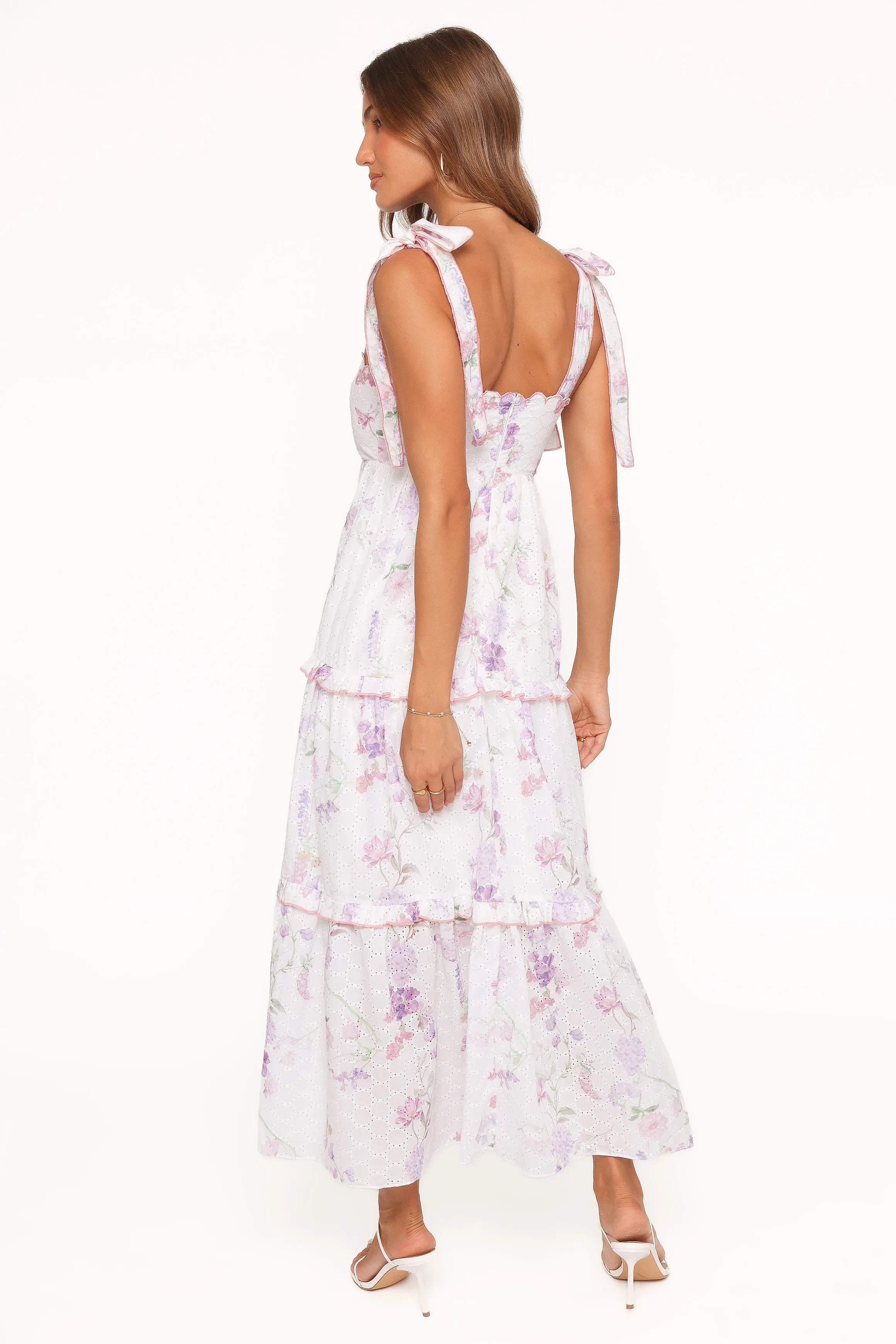 Aurelia Maxi Dress - Purple Floral sold by Petal & Pup product image thumbnail 5