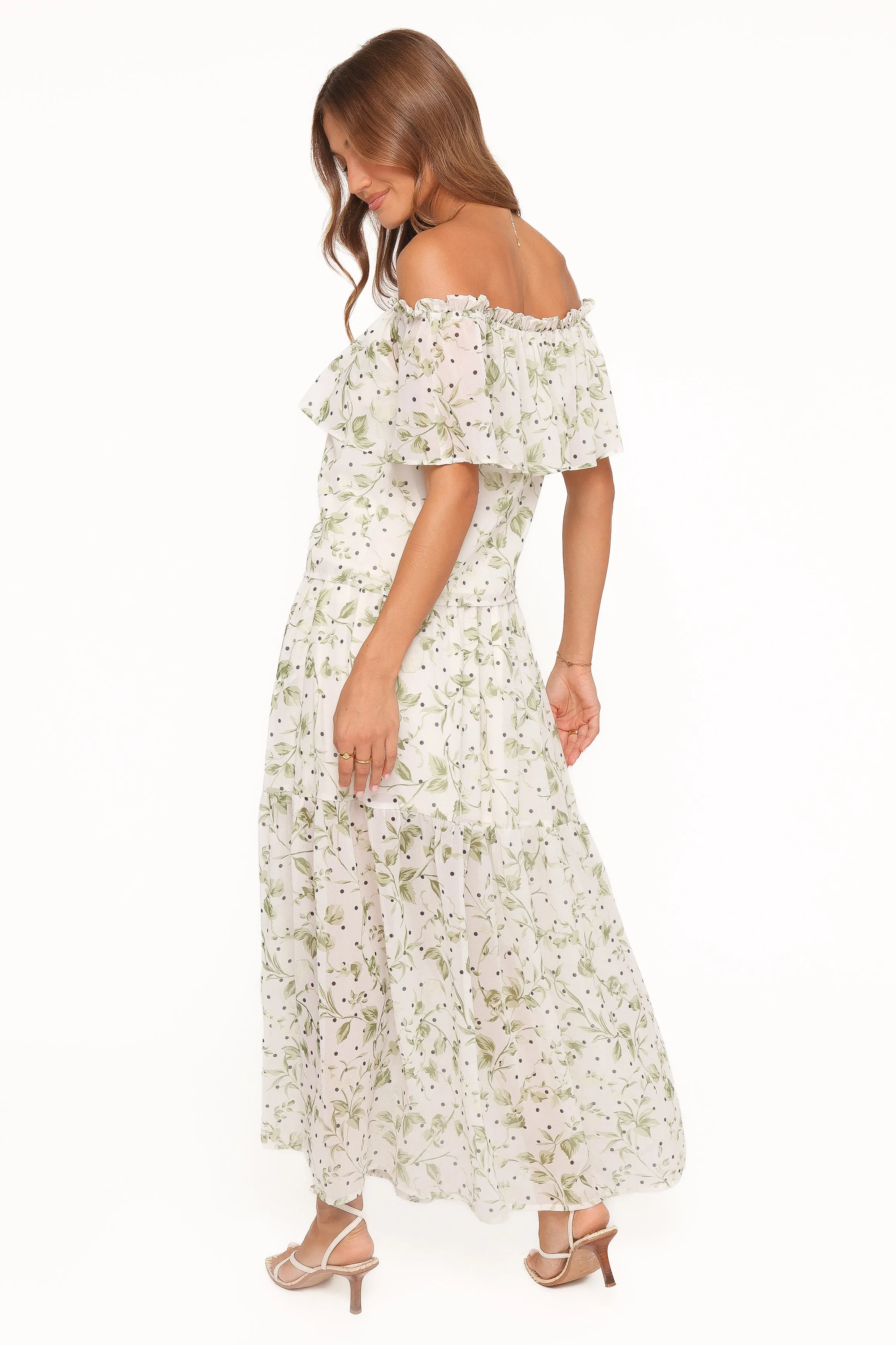 Vanessa Maxi Skirt Set - Green Leaf sold by Petal & Pup product image thumbnail 5