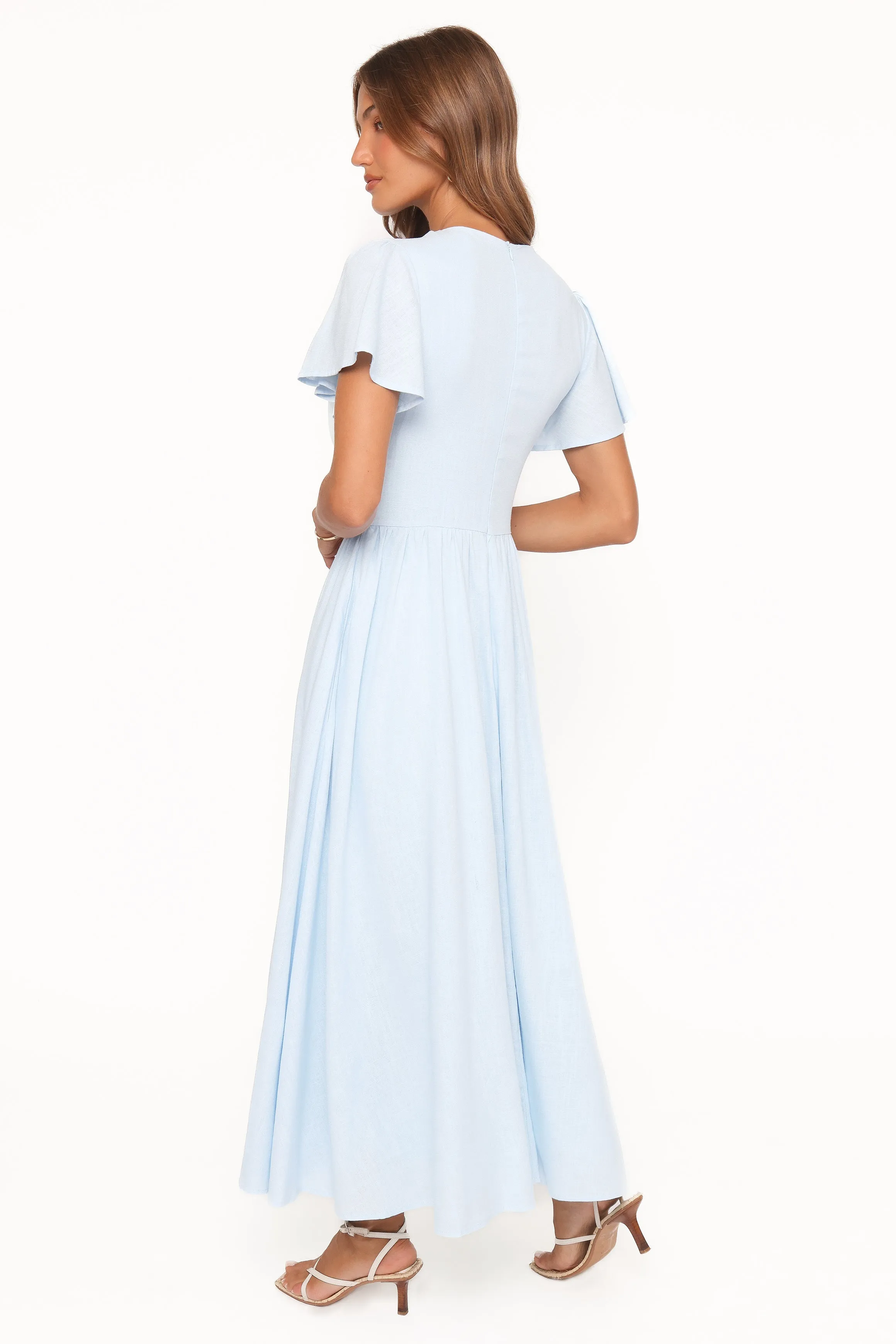 Jessima Midi Dress - Pale Blue sold by Petal & Pup product image thumbnail 5