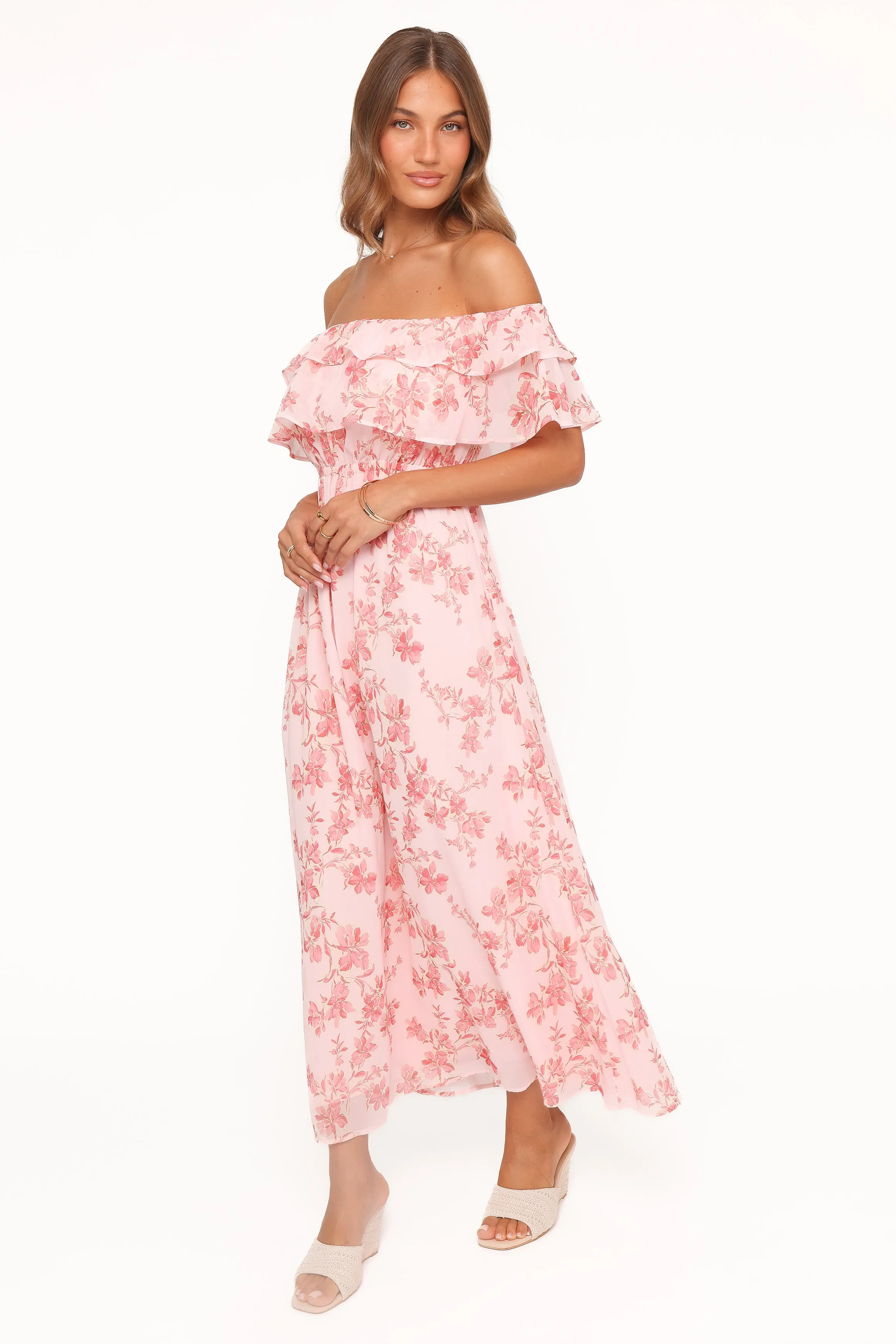 Majesty Maxi Dress - Rose Pink Floral sold by Petal & Pup product image thumbnail 4