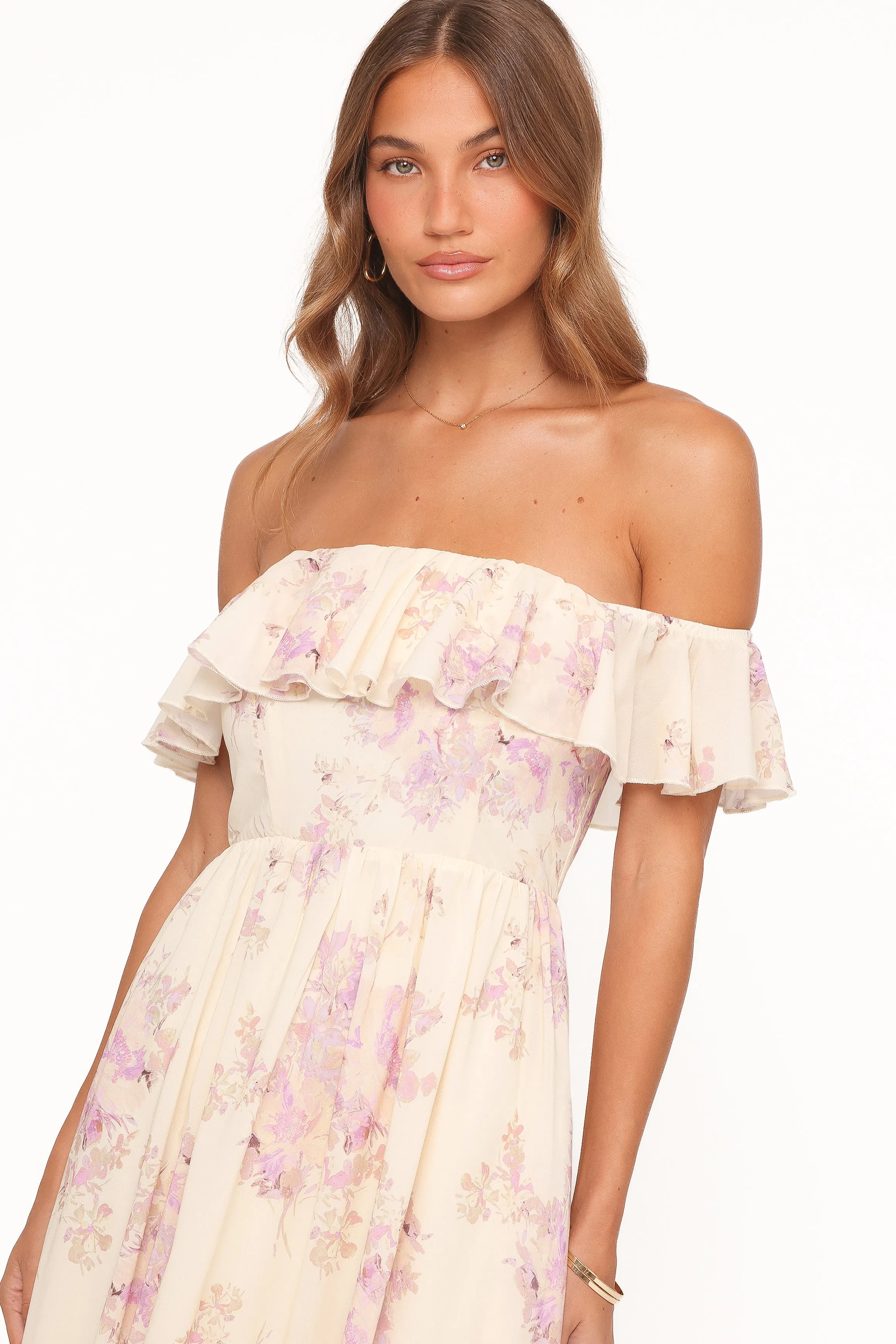 Jemira Maxi Dress - Lavender Floral sold by Petal & Pup product image thumbnail 3