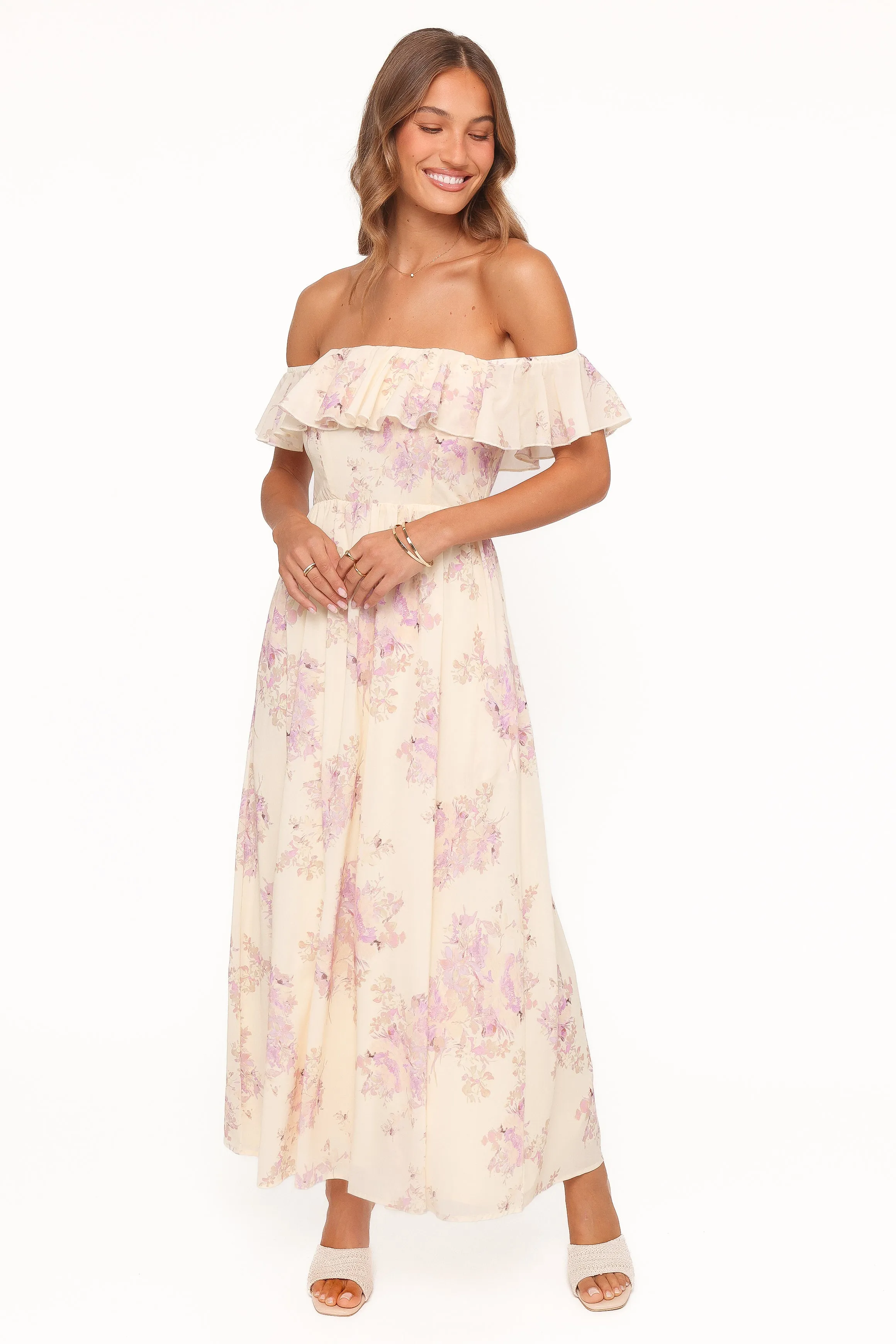 Jemira Maxi Dress - Lavender Floral sold by Petal & Pup product image thumbnail 2