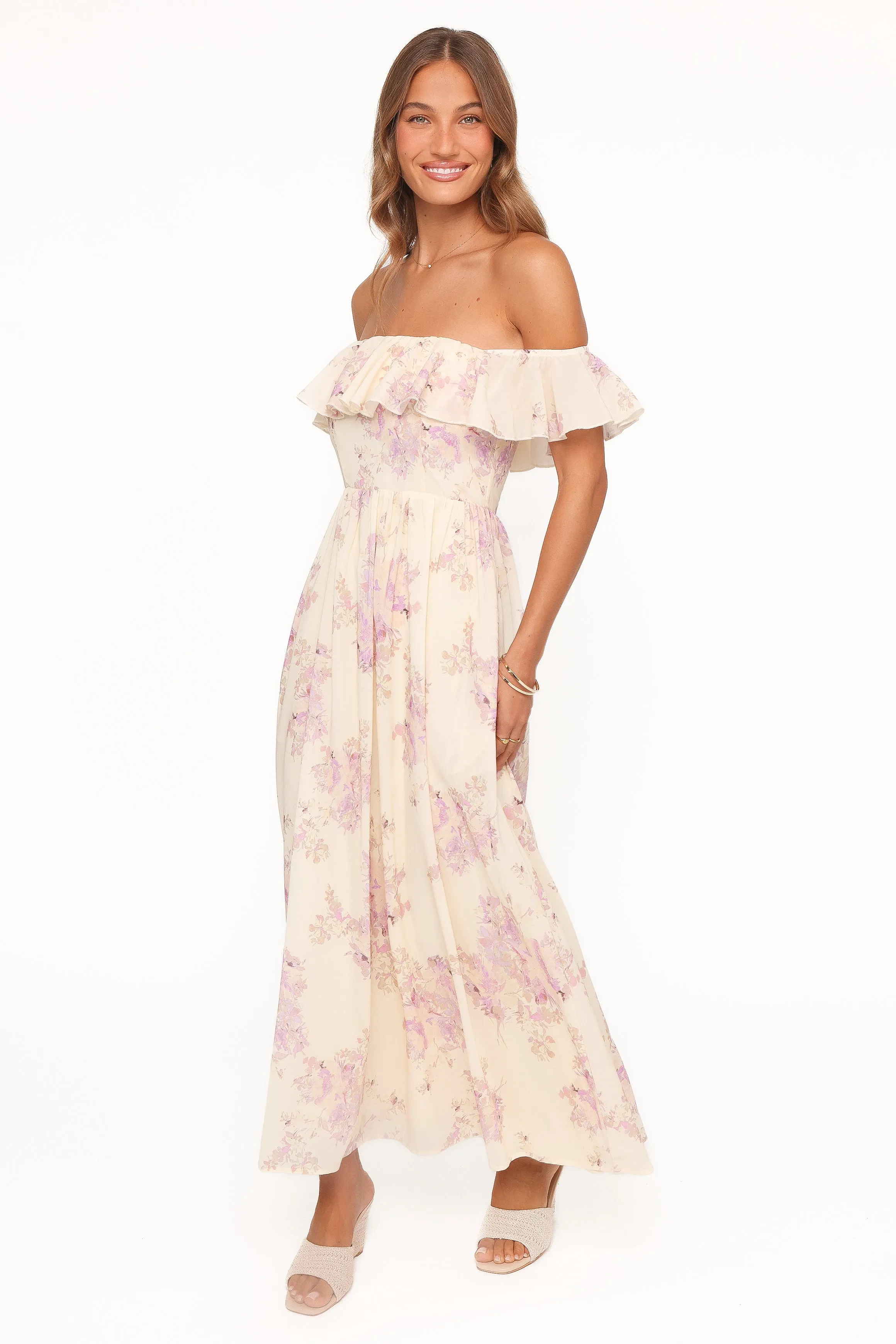 Jemira Maxi Dress - Lavender Floral sold by Petal & Pup product image thumbnail 4