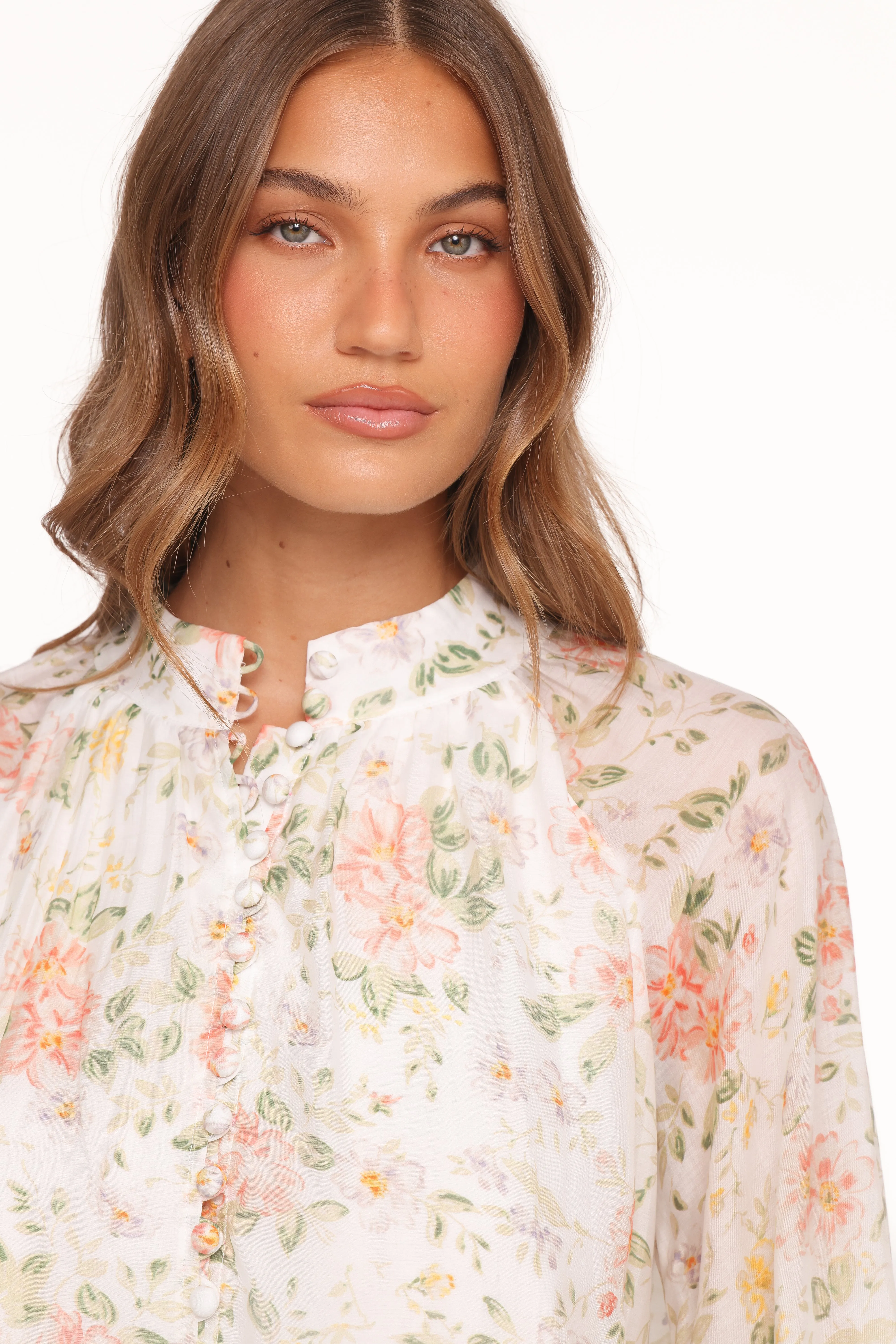 Marni Top - White Multi Floral sold by Petal & Pup product image thumbnail 3