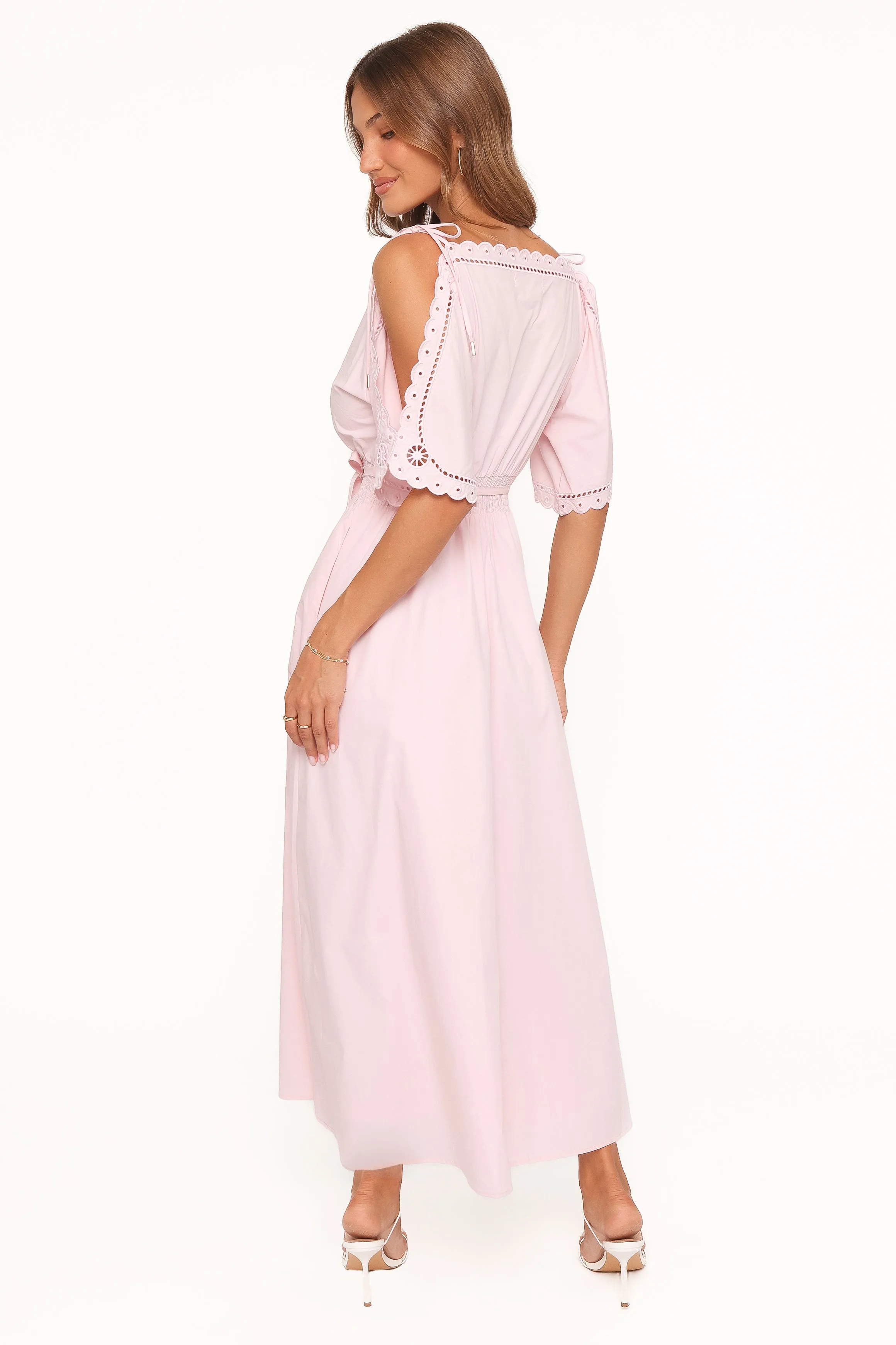 Nellie Midi Dress - Petal Pink sold by Petal & Pup product image thumbnail 5