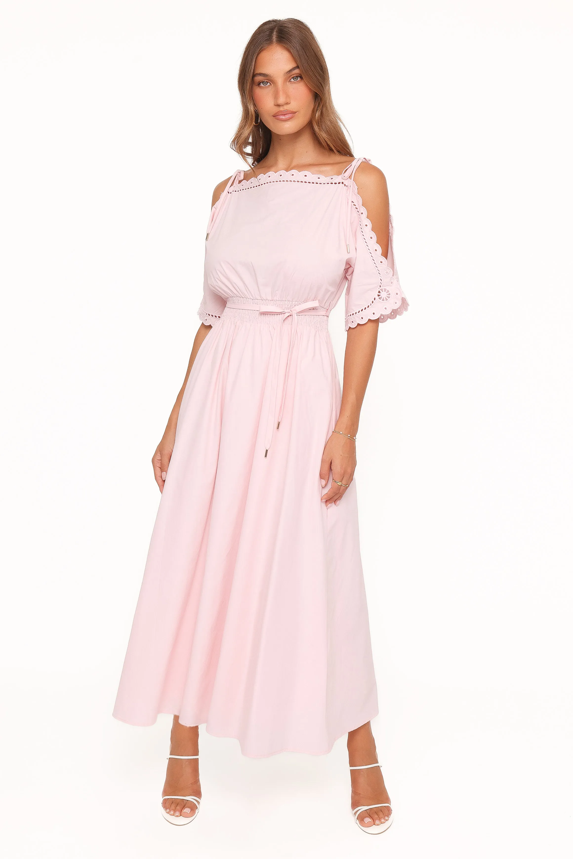Nellie Midi Dress - Petal Pink sold by Petal & Pup product image thumbnail 2