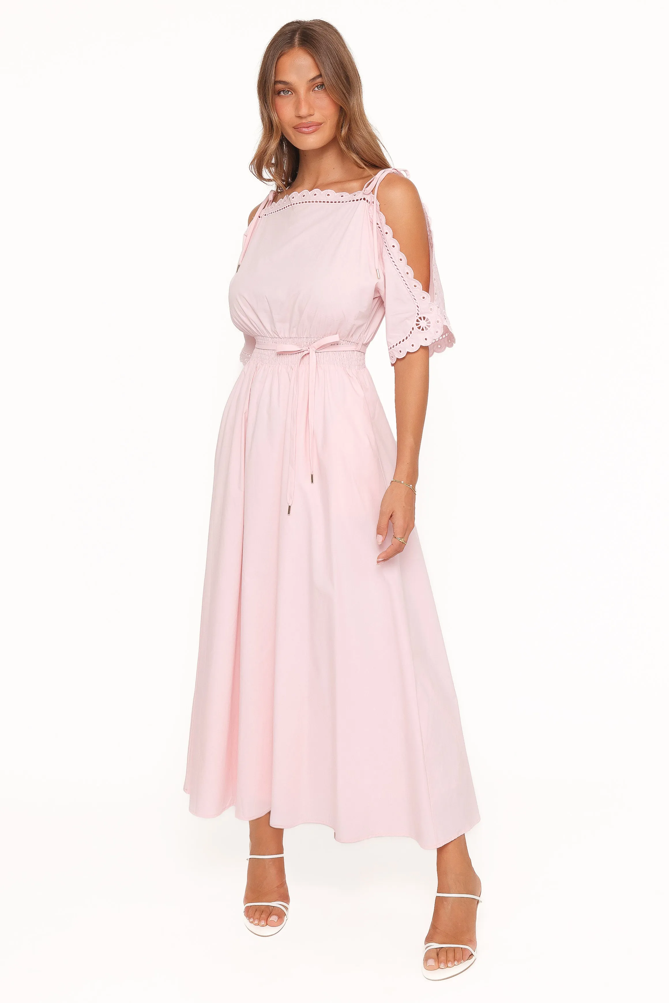 Nellie Midi Dress - Petal Pink sold by Petal & Pup product image thumbnail 4