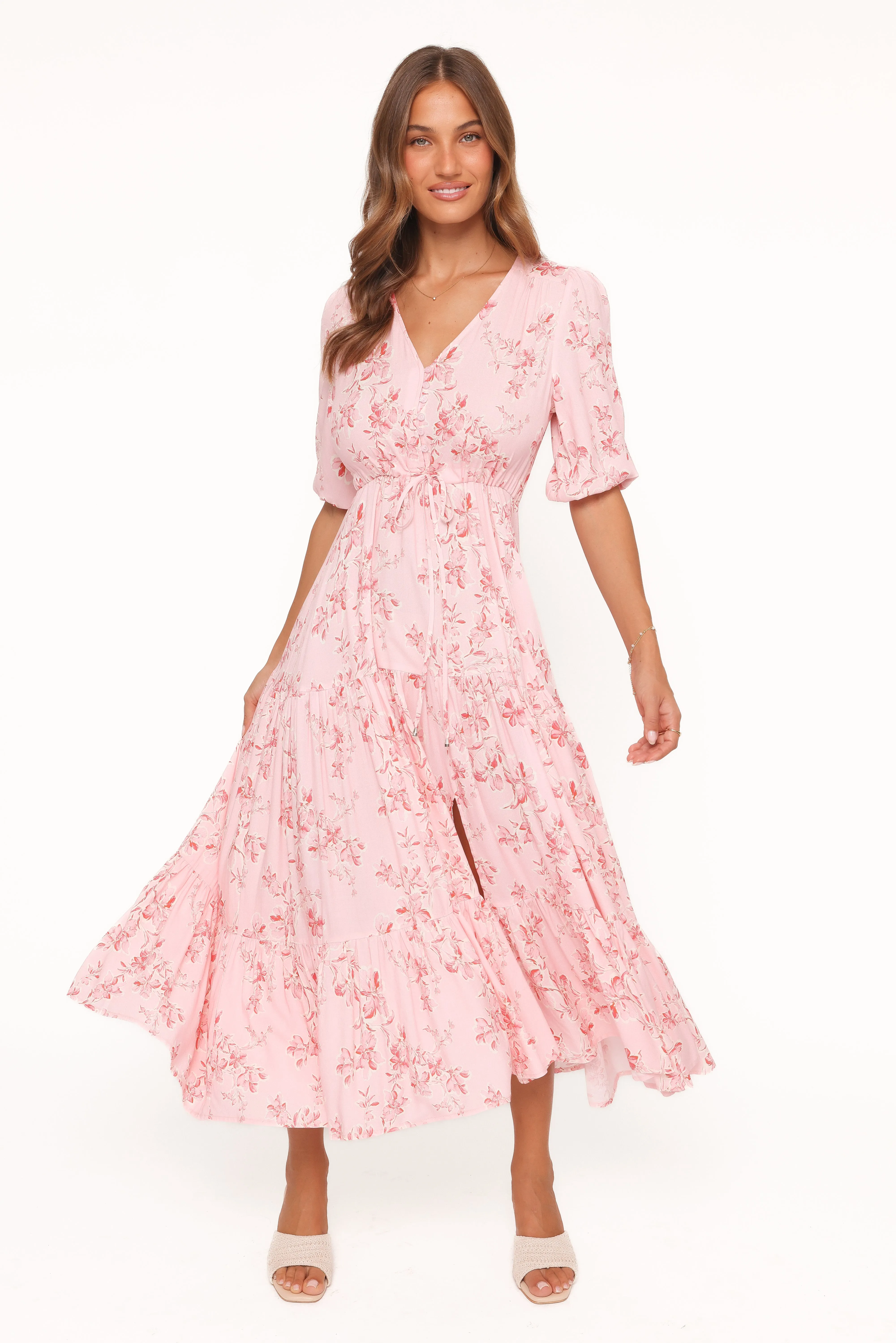 Kelda Dress - Rose Pink Floral sold by Petal & Pup product image thumbnail 2