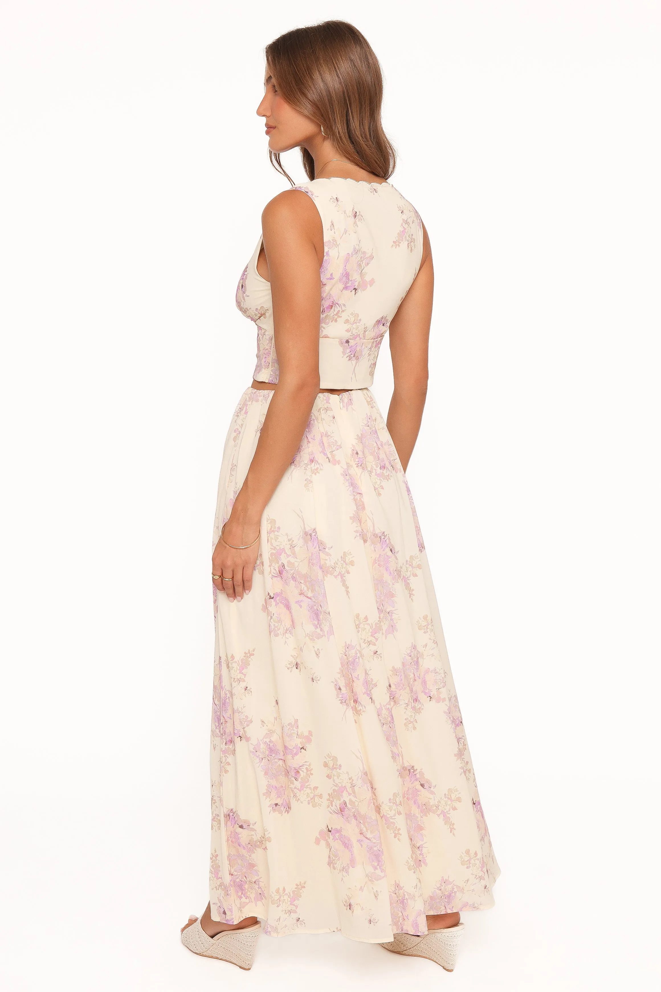 Tinsley Maxi Skirt - Lavender Floral sold by Petal & Pup product image thumbnail 5