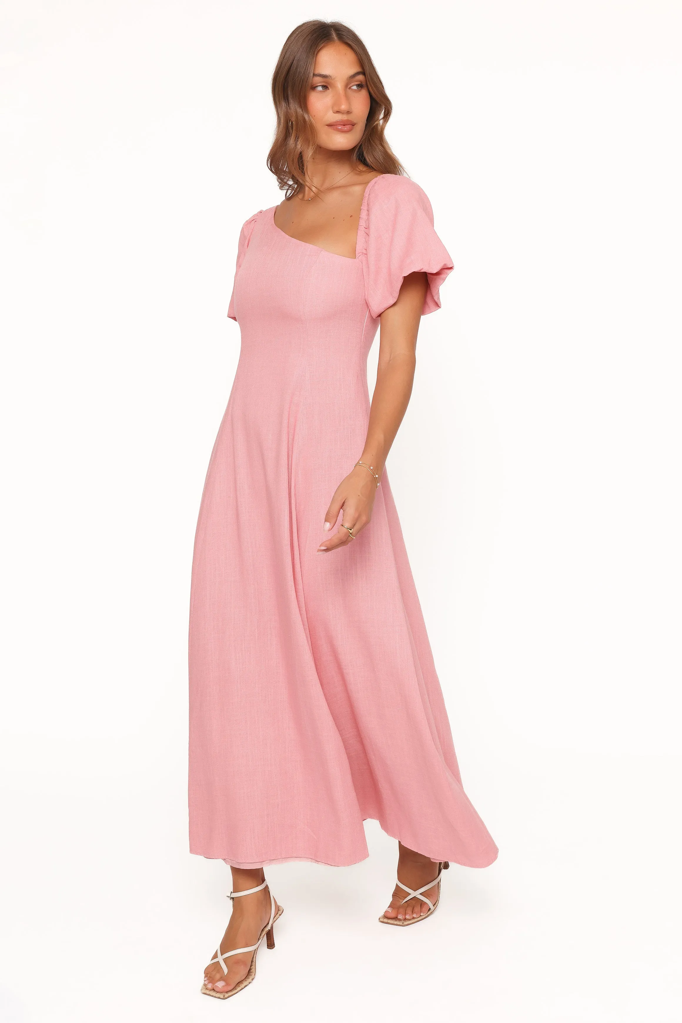 Franca Midi Dress - Pink sold by Petal & Pup product image thumbnail 4